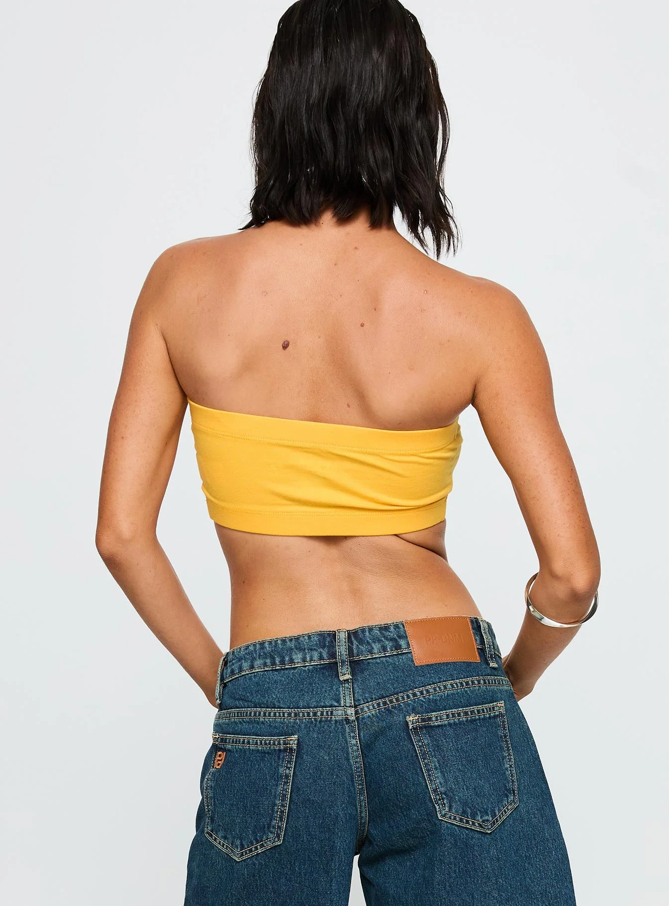 UC Irvine Bandeau Top Gold - Image 5
