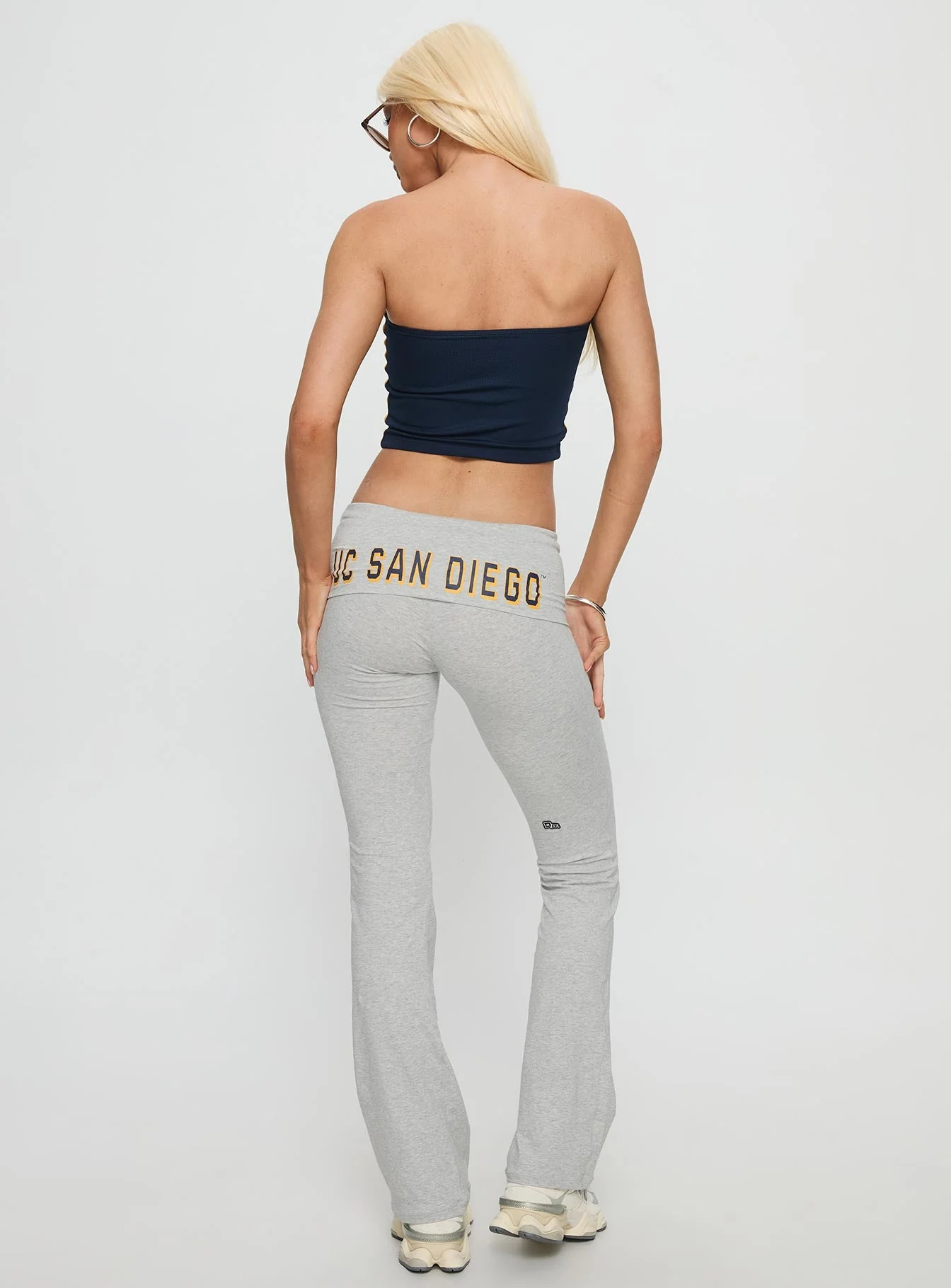 UC San Diego Foldover Pant Heather Grey - Image 5