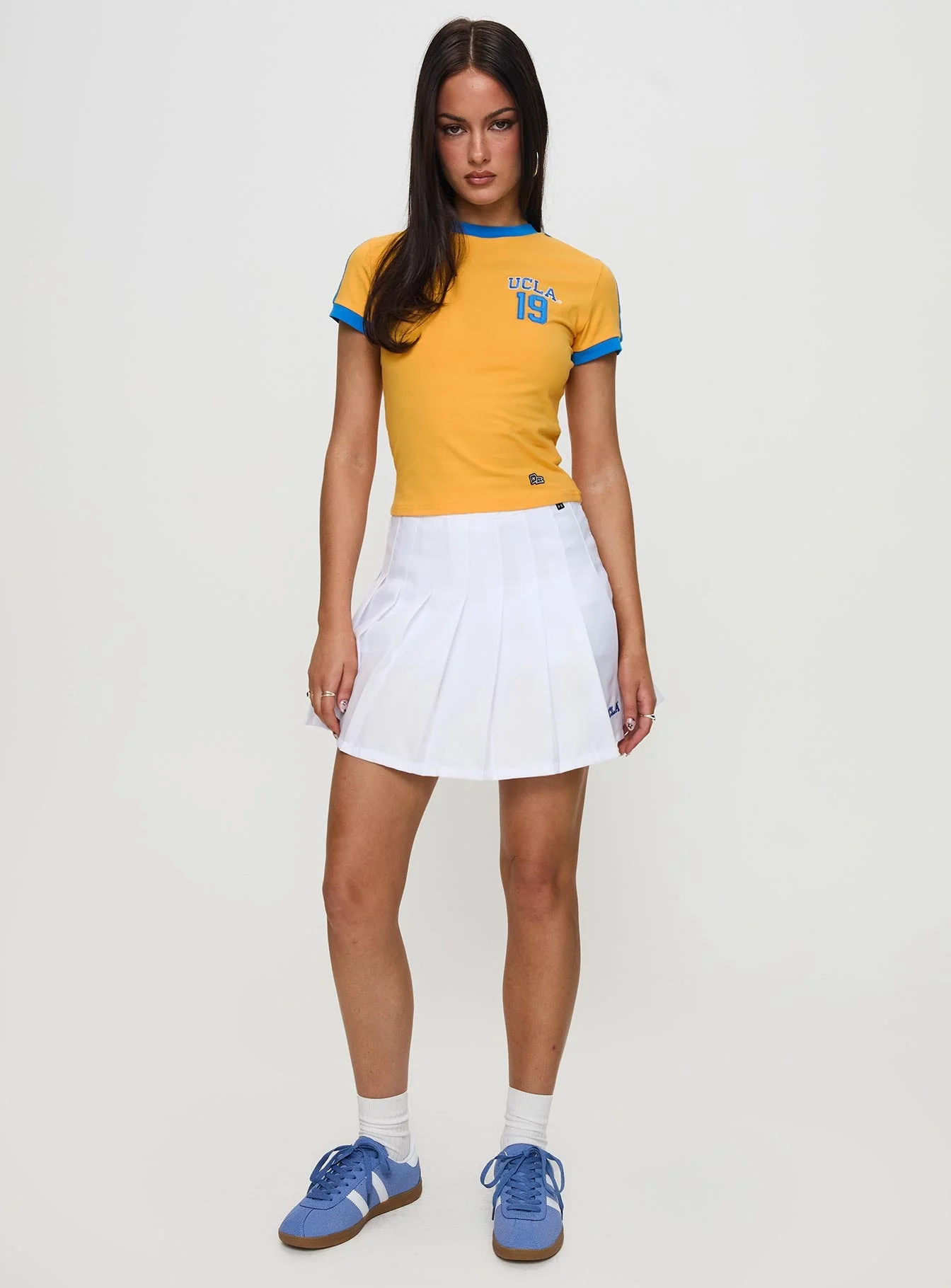 UCLA Tennis Skort White - Image 3