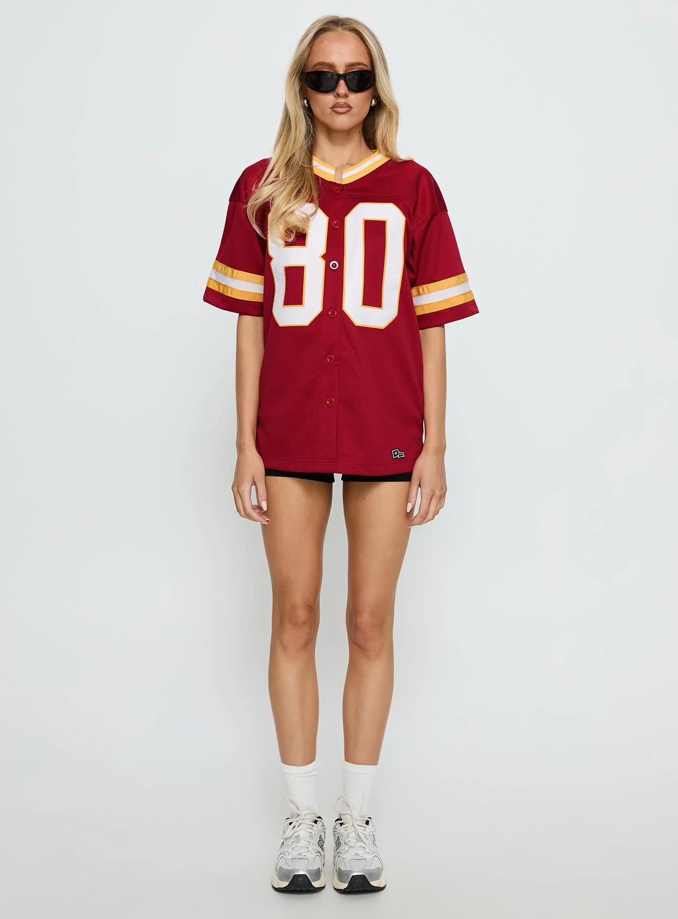 USC Football Button Down Jersey Cardinal - Image 7