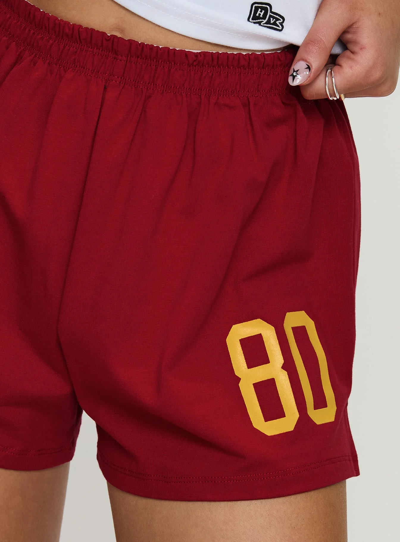 USC Soffee Shorts Red - Image 6