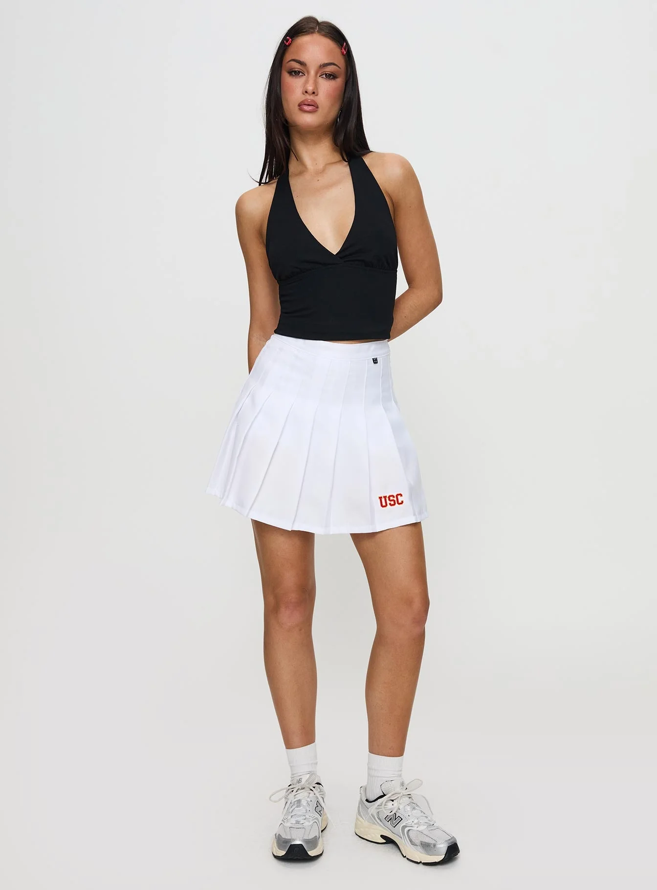 USC Tennis Skort White - Image 3
