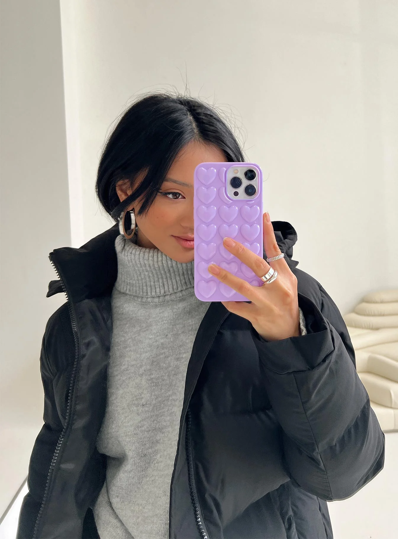 Valentina iPhone Case Purple - Image 3
