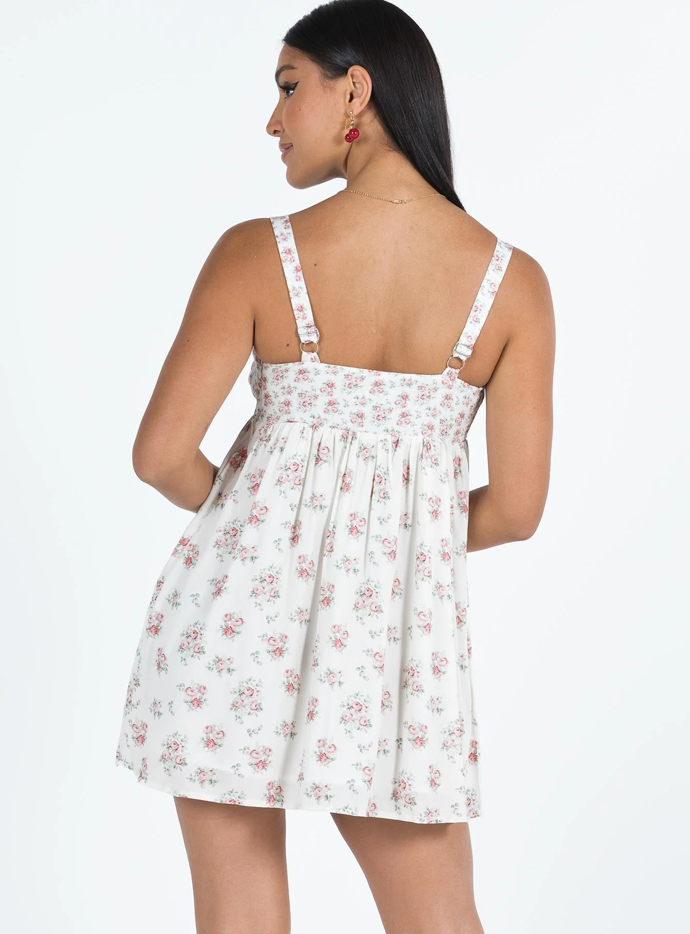 Vance Mini Dress Pink / Floral - Image 4