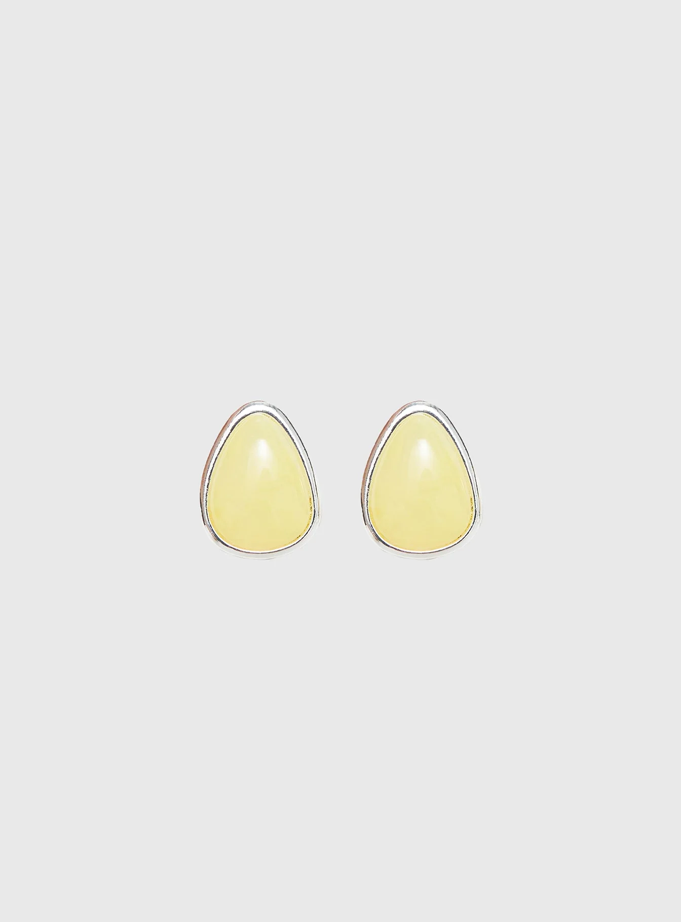 Vanita Earrings Silver / Yellow - Image 2