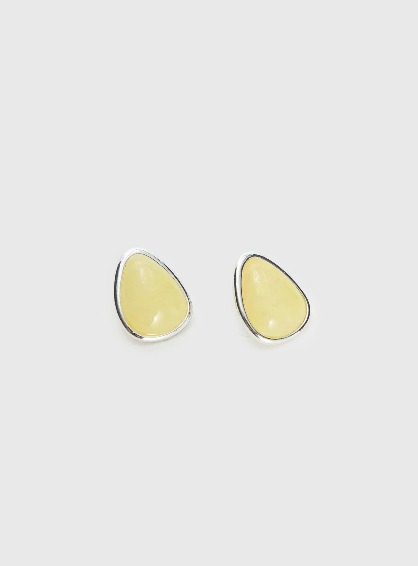 Vanita Earrings Silver / Yellow - Image 3
