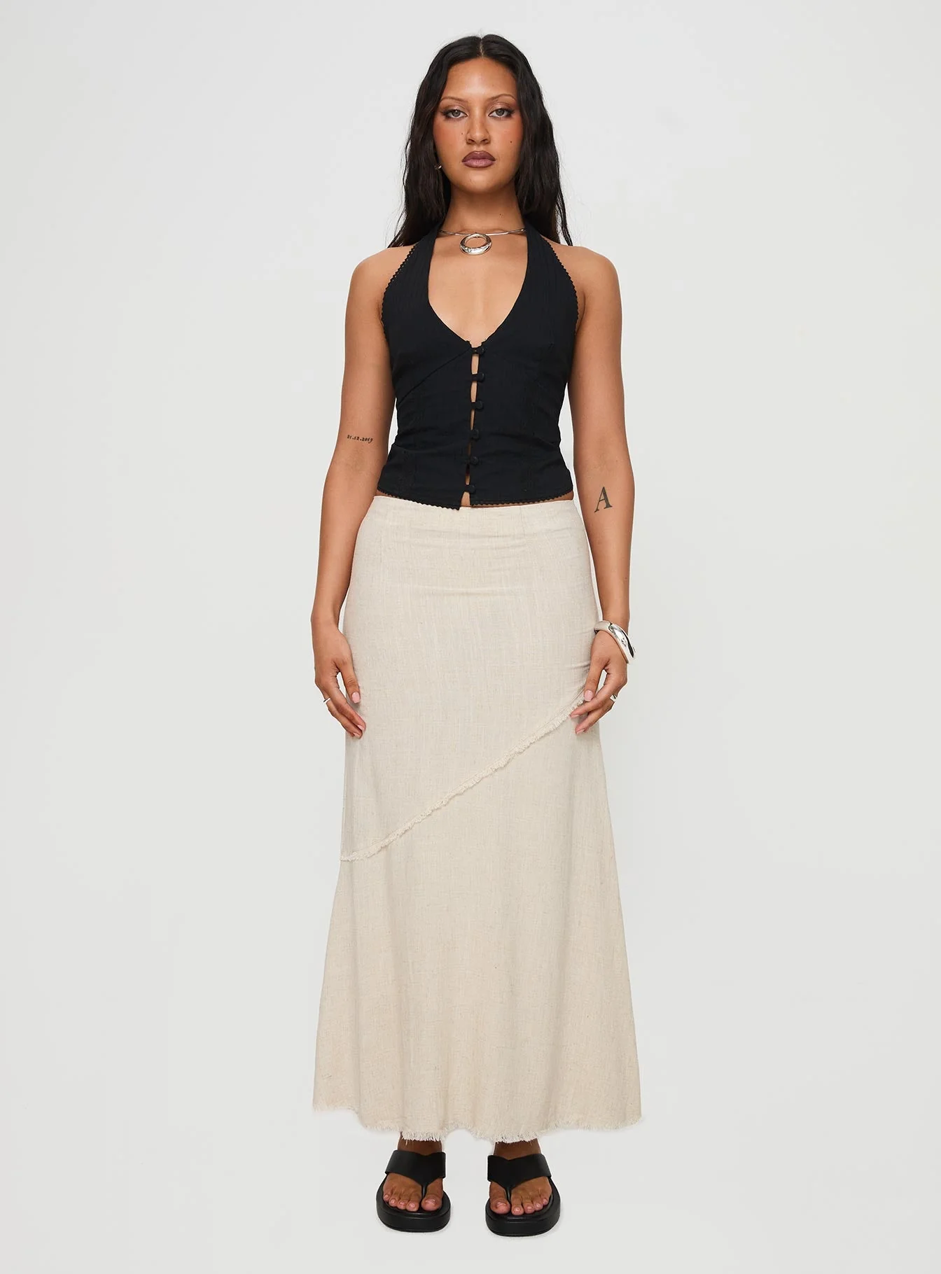 Vayda Halter Top Black - Image 6