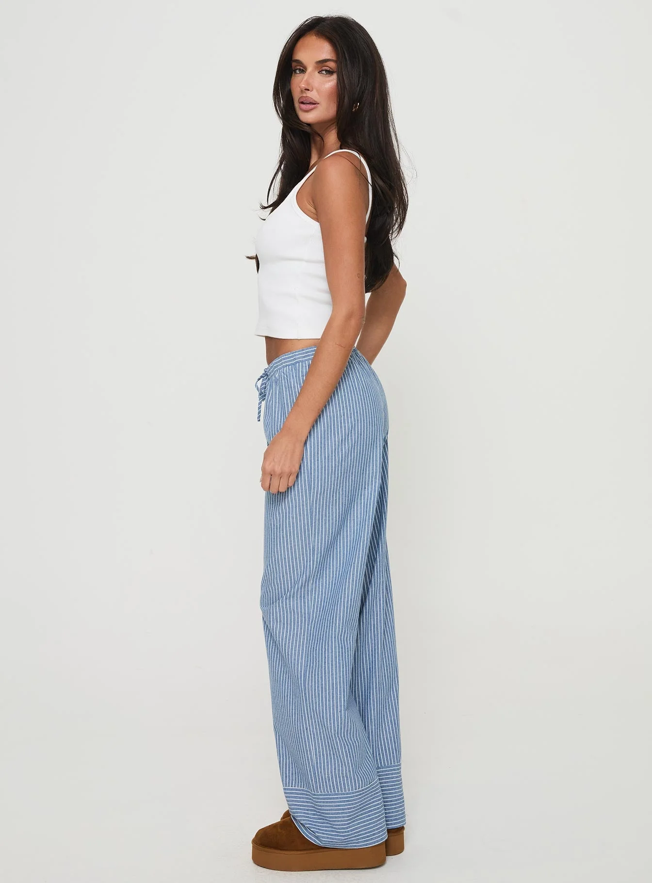 Veridian Pants Blue Stripe - Image 4