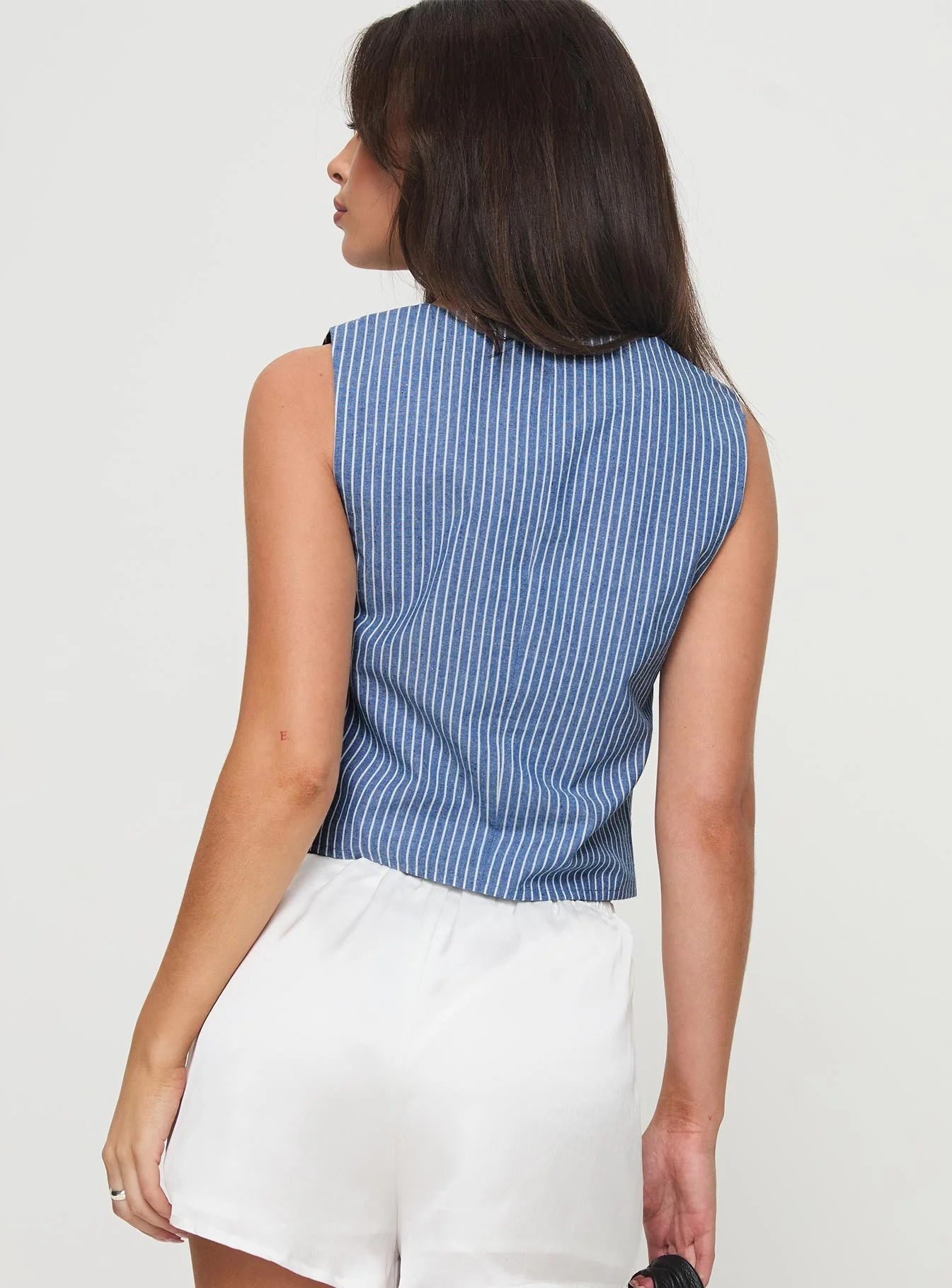 Veridian Vest Blue Stripe - Image 5