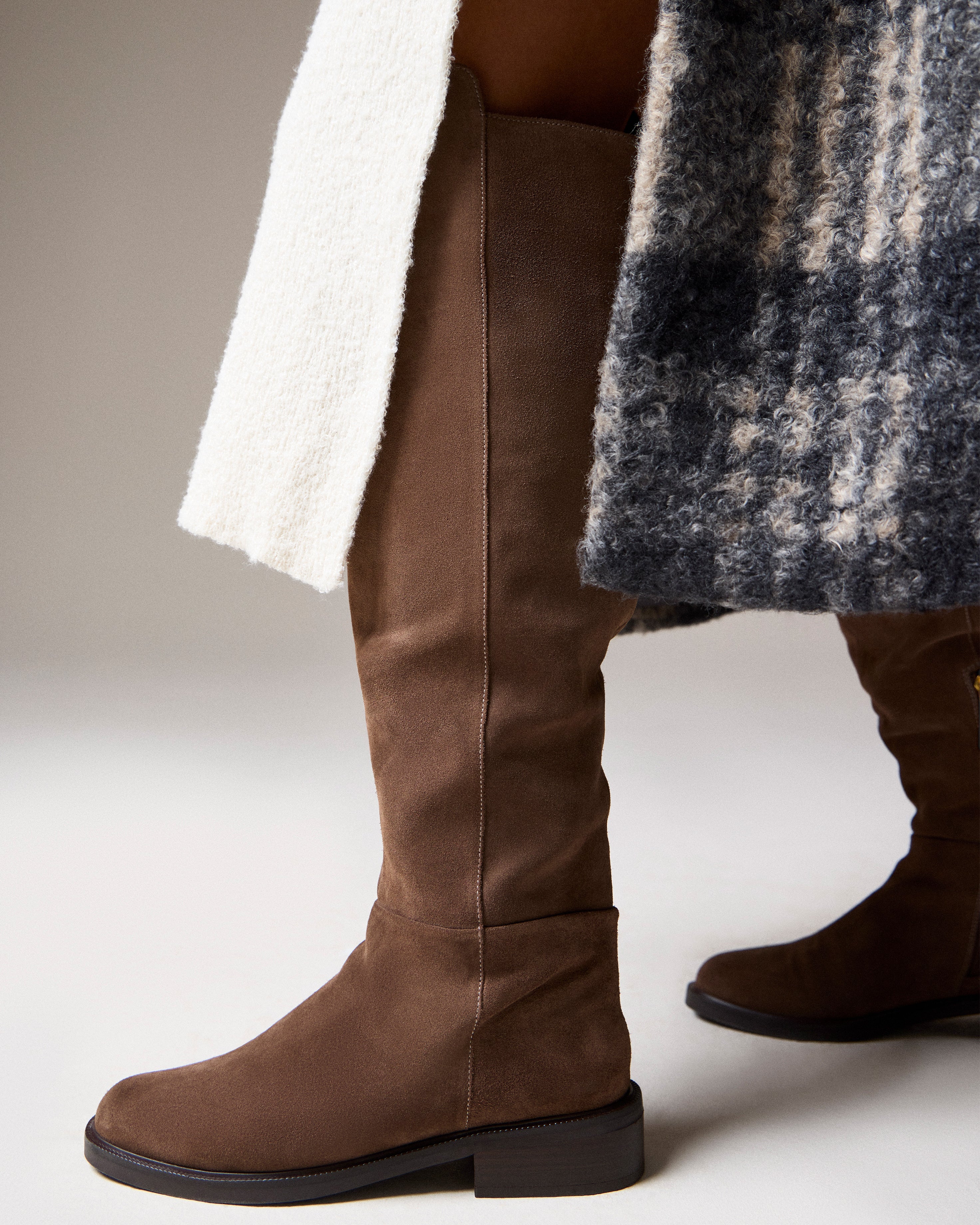 Amiyah Extra Wide Calf Over the Knee Riding Boot - Image 9