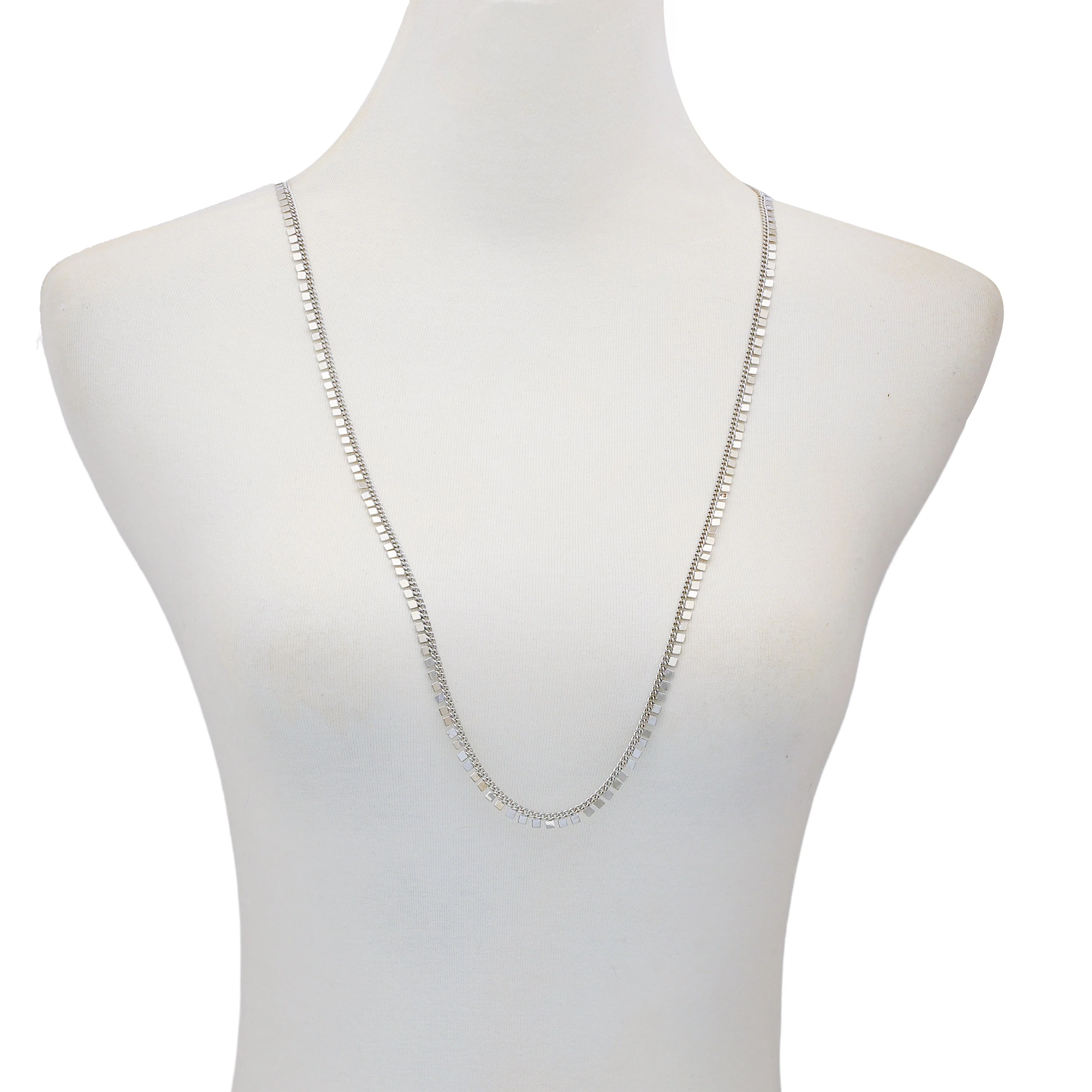 Geometric Chain Necklace - Image 3