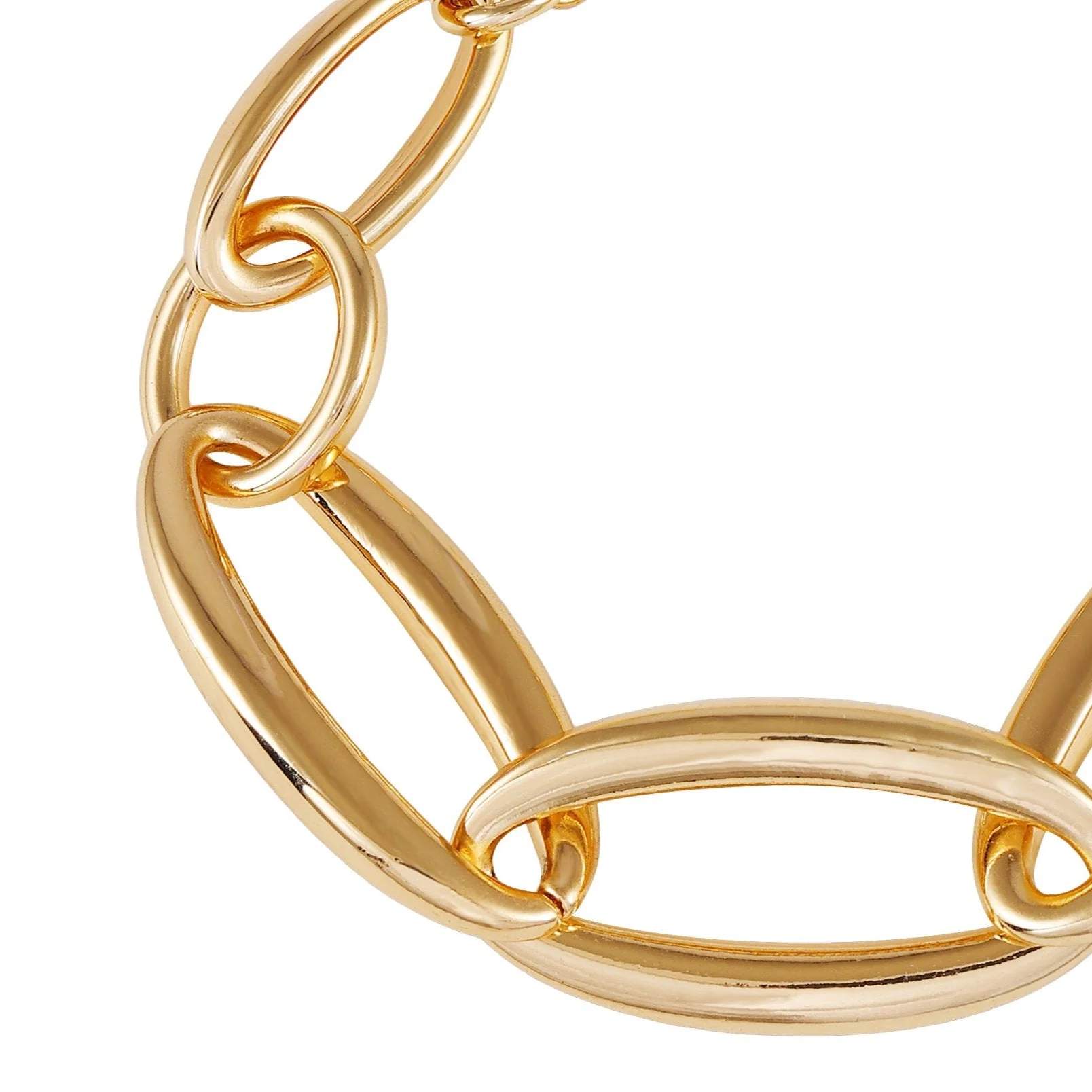Goldtone Toggle Bracelet - Image 2