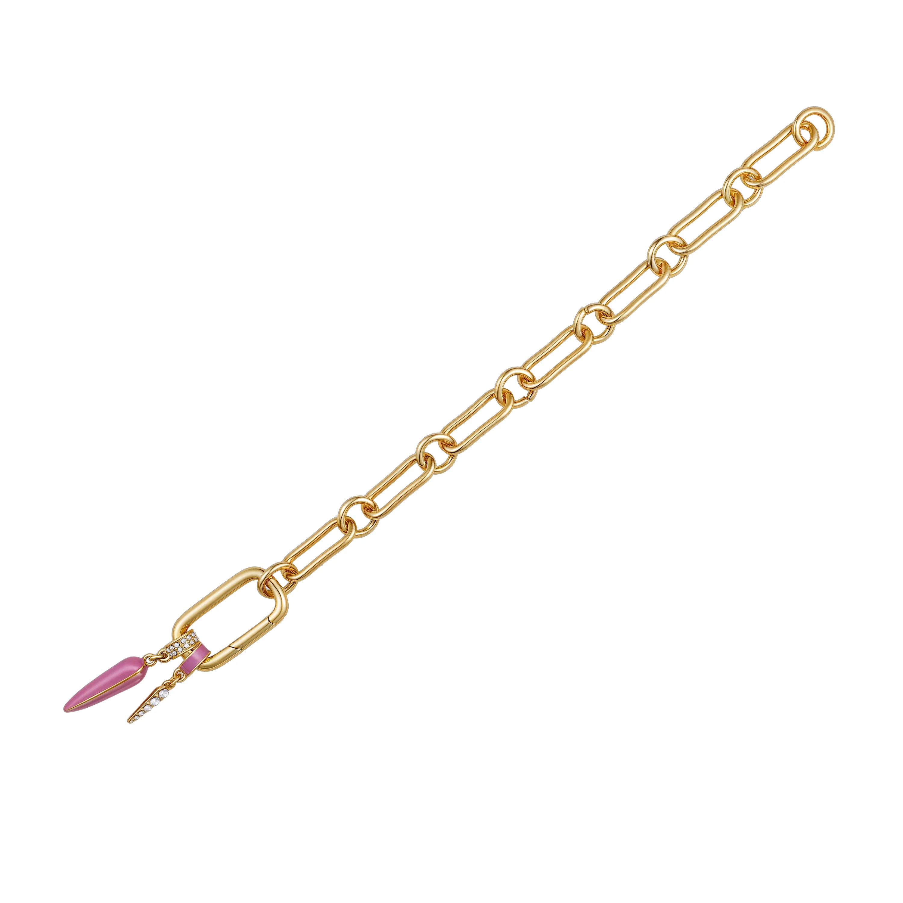 Pink And Pave Stone Bracelet - Image 2