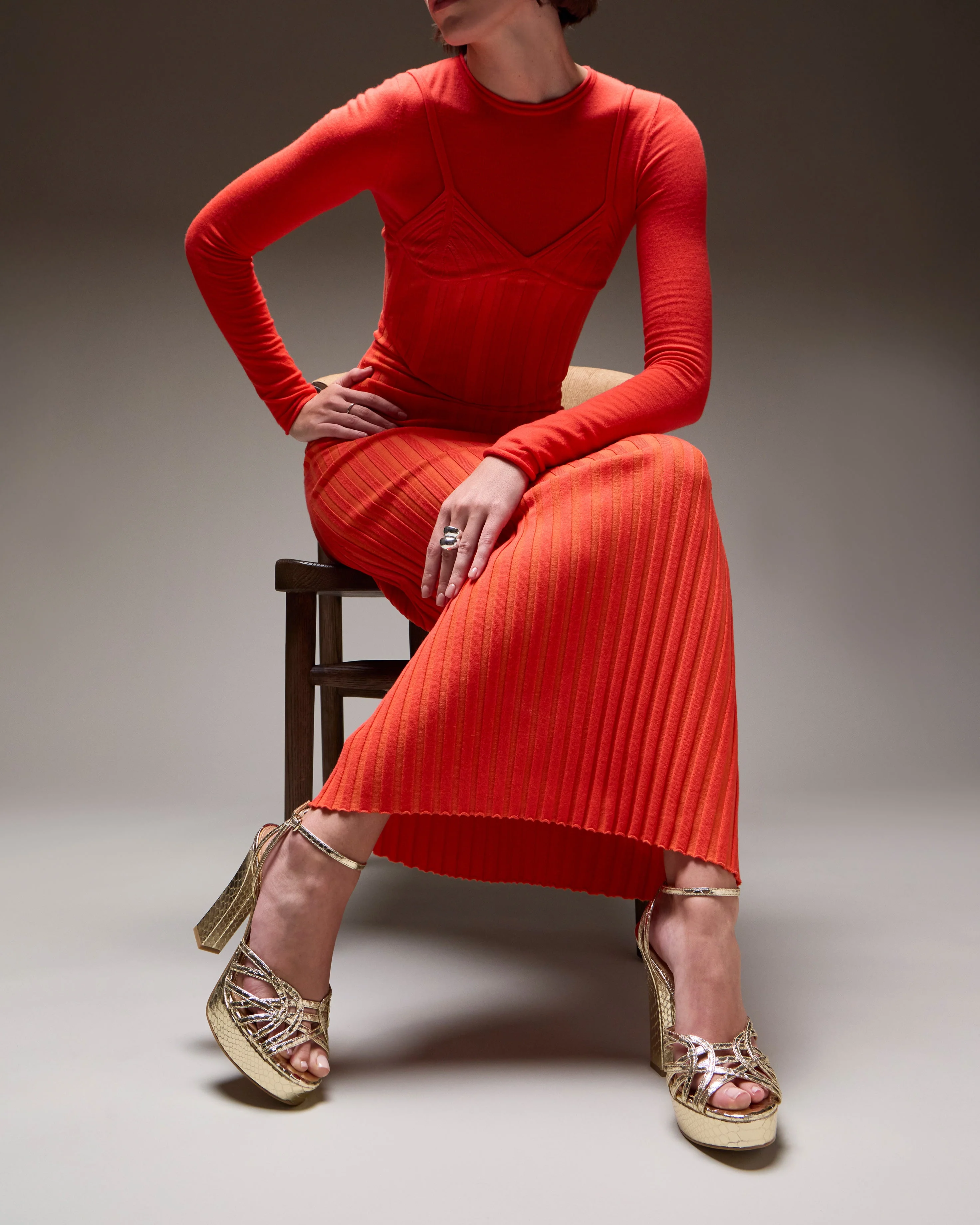 Samlee Strappy Platform Sandal - Image 4