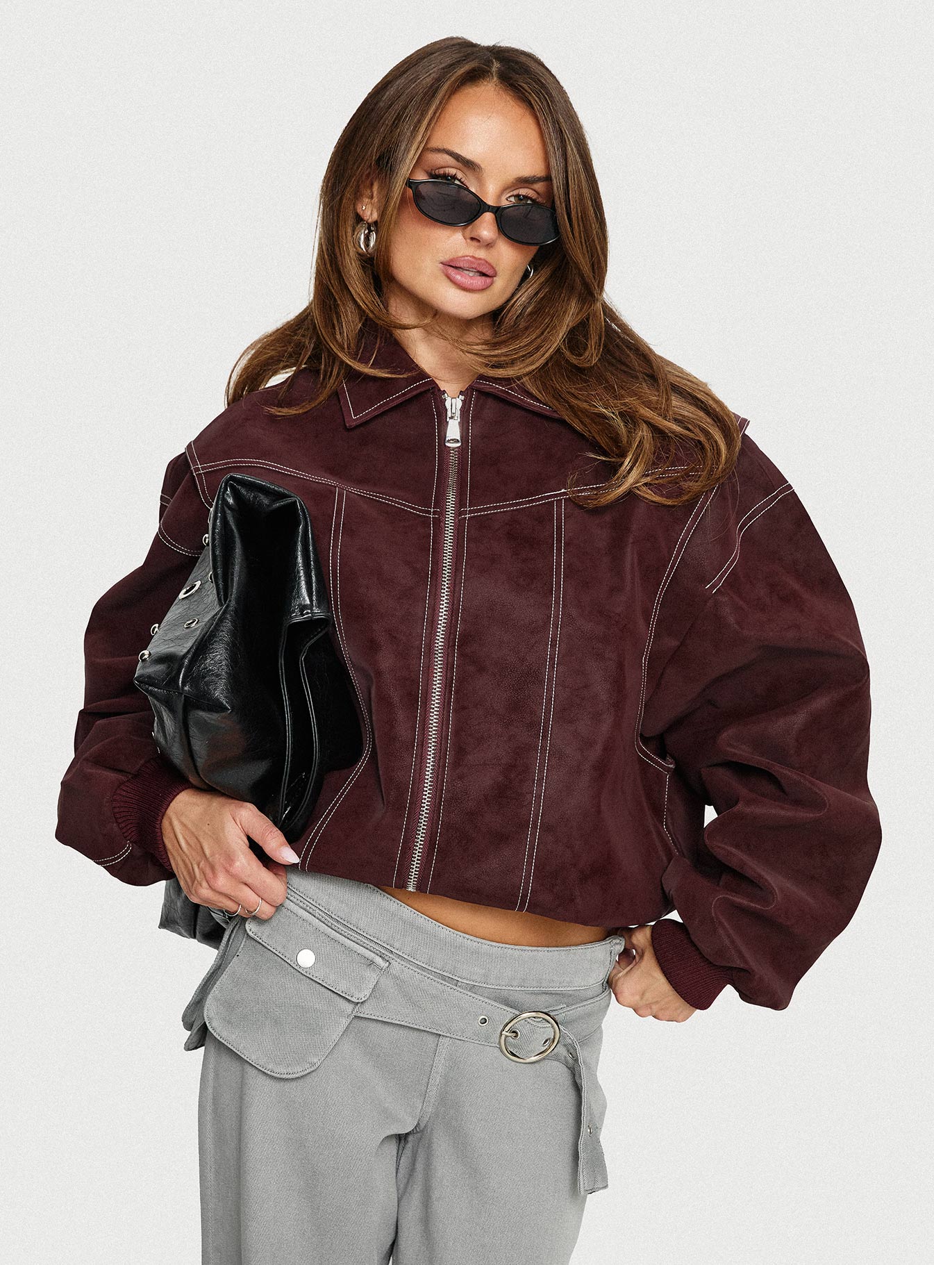 Vista Bomber Jacket Shiraz - Image 8