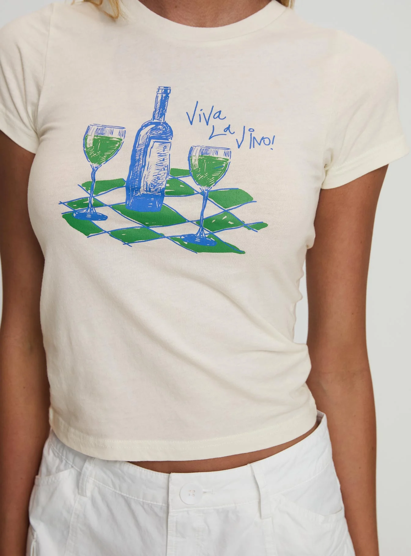 Viva La Vino Top Cream - Image 6