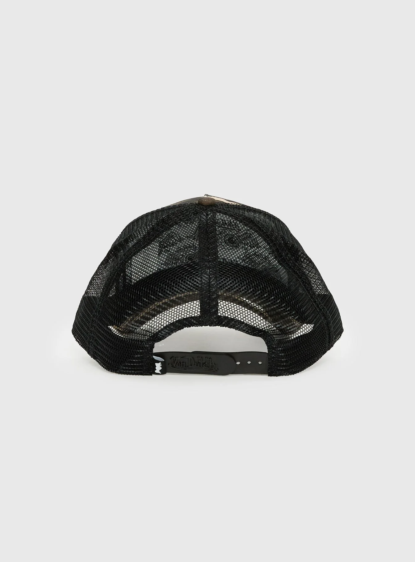 Von Dutch Multi Trucker Hat Brown Camo - Image 4