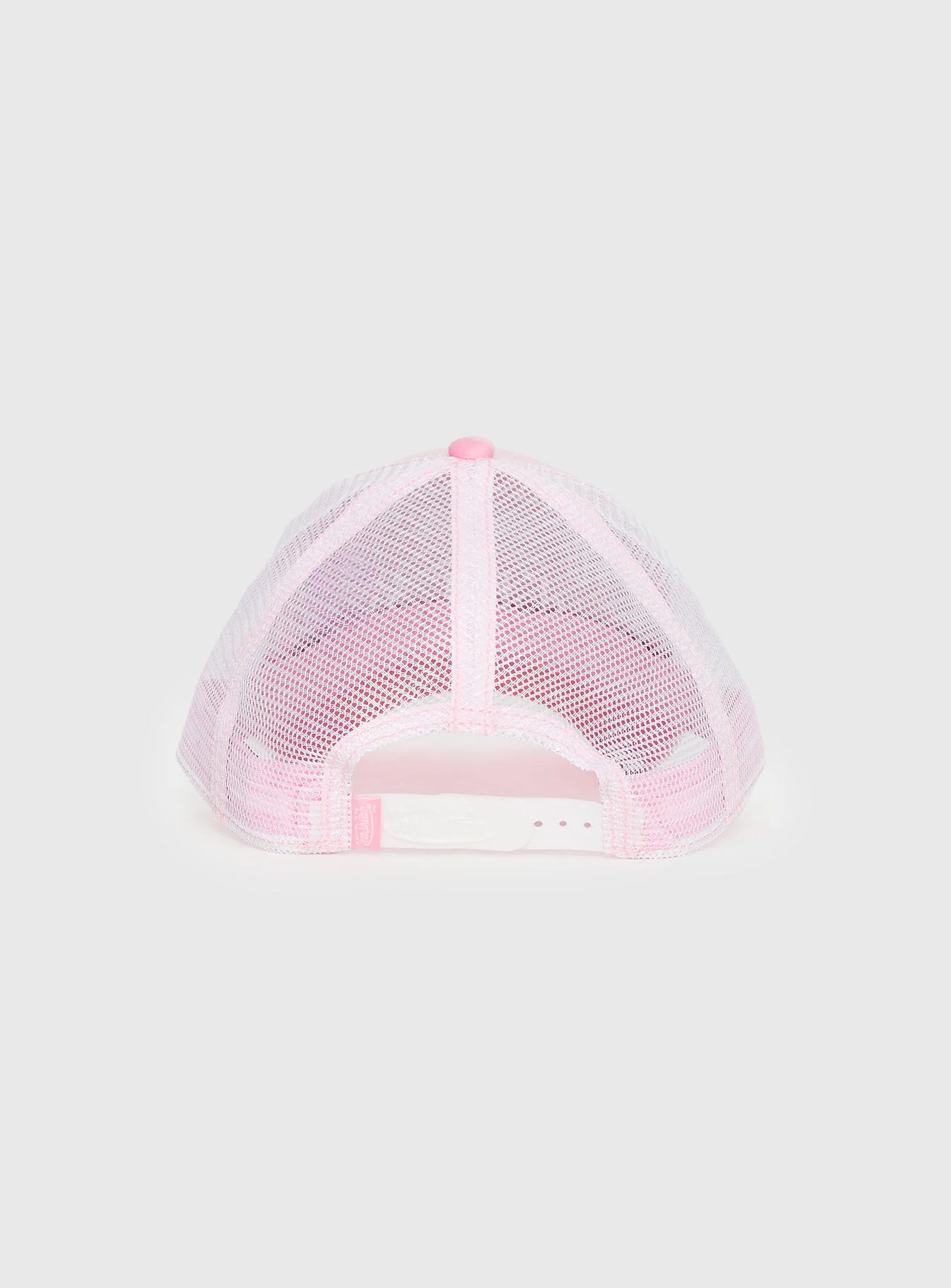 Von Dutch Velvet Trucker Hat Pink - Image 4