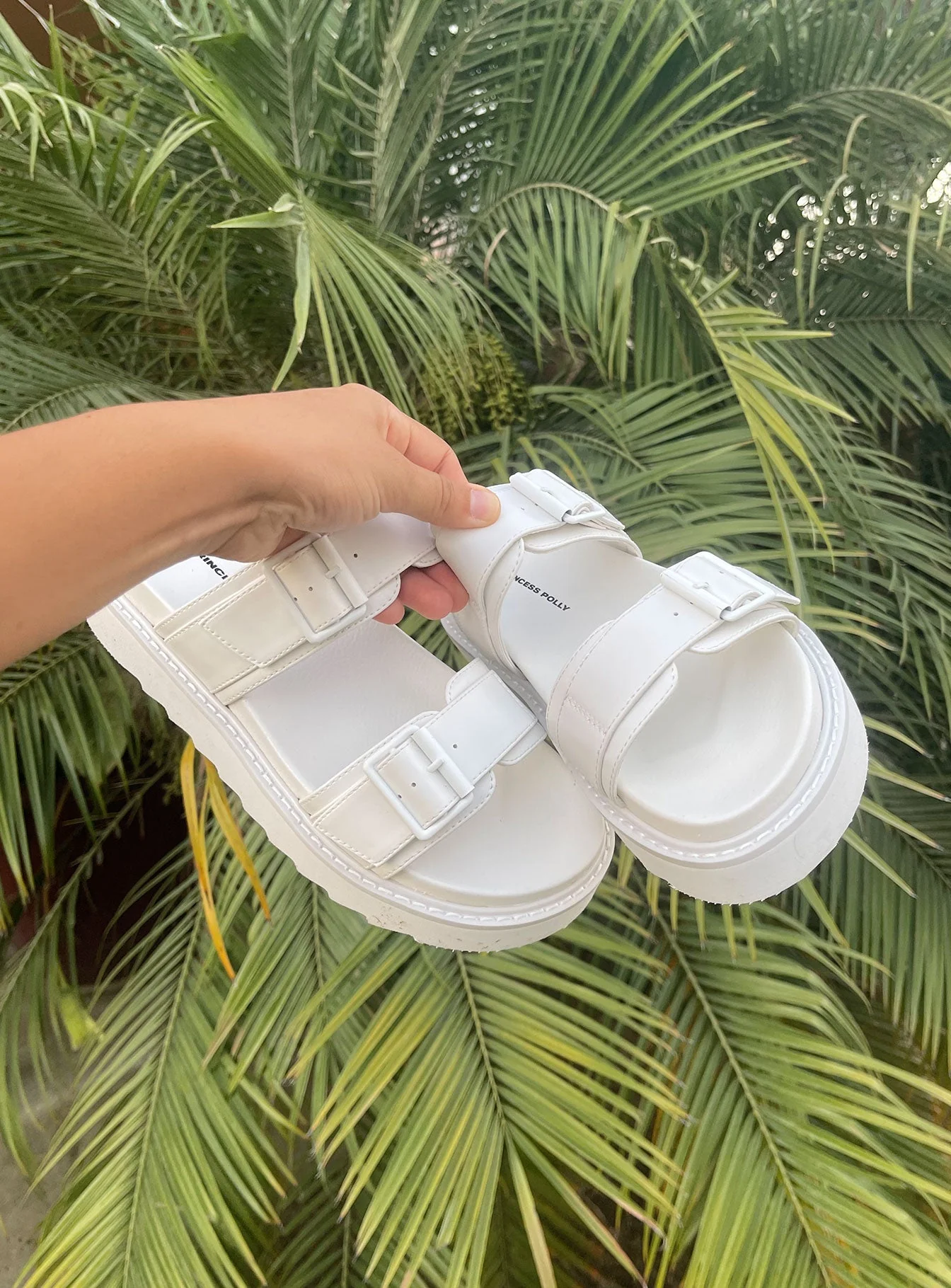 Ma Belle Sandals All White - Image 6