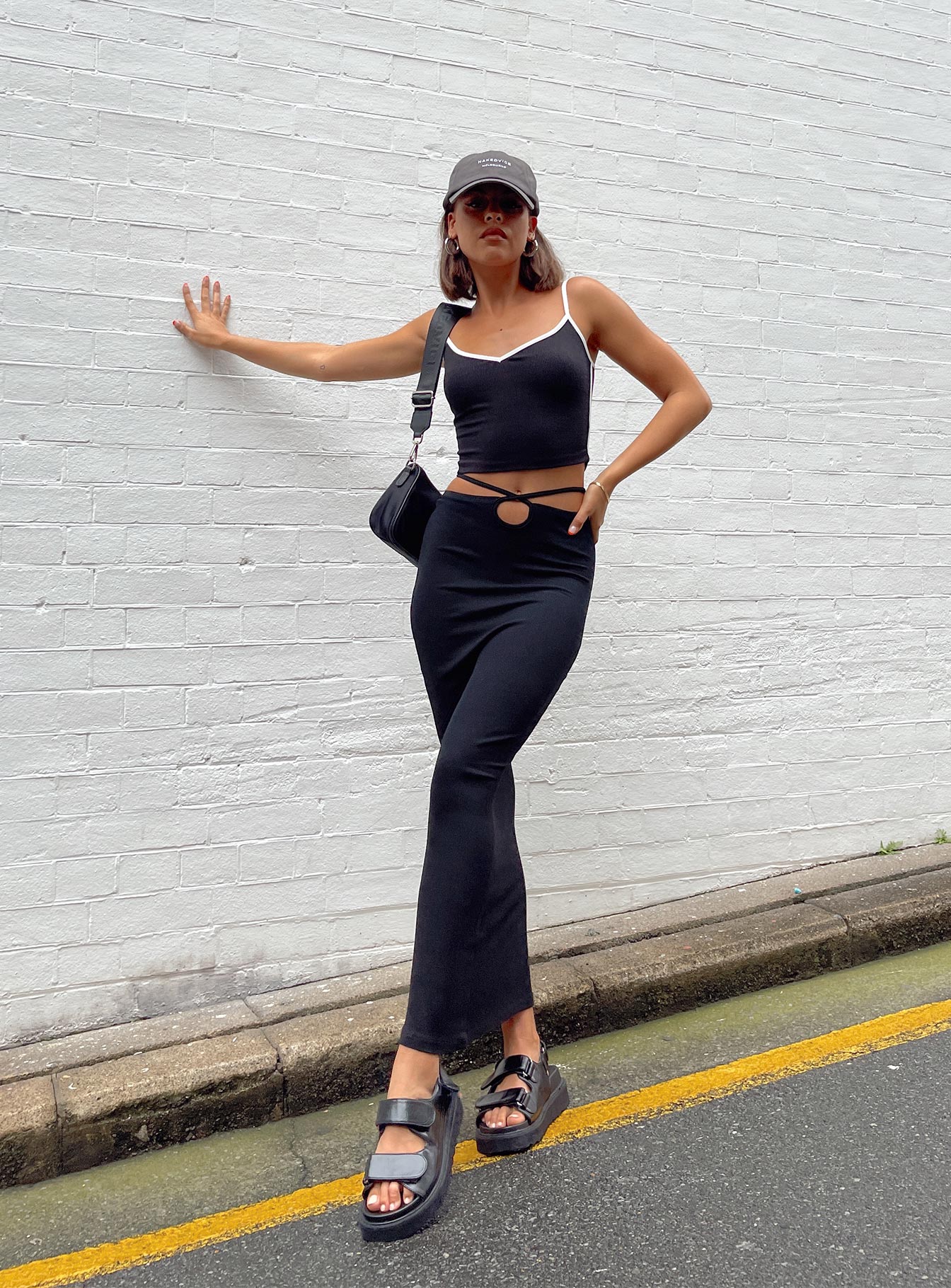 Rue Chunky Sandals Black - Image 16