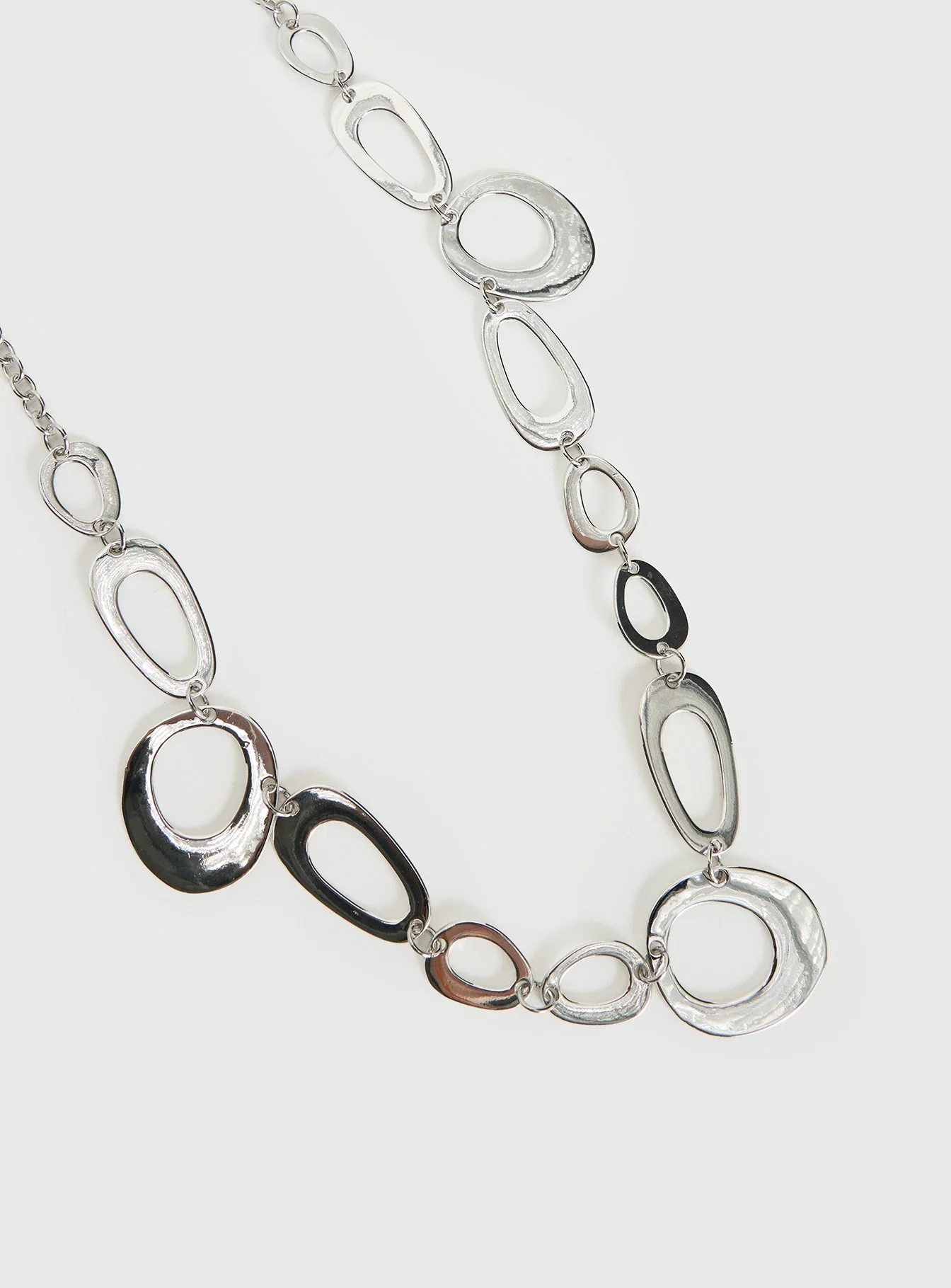 Wavelength Chain Belt Silver - Image 3