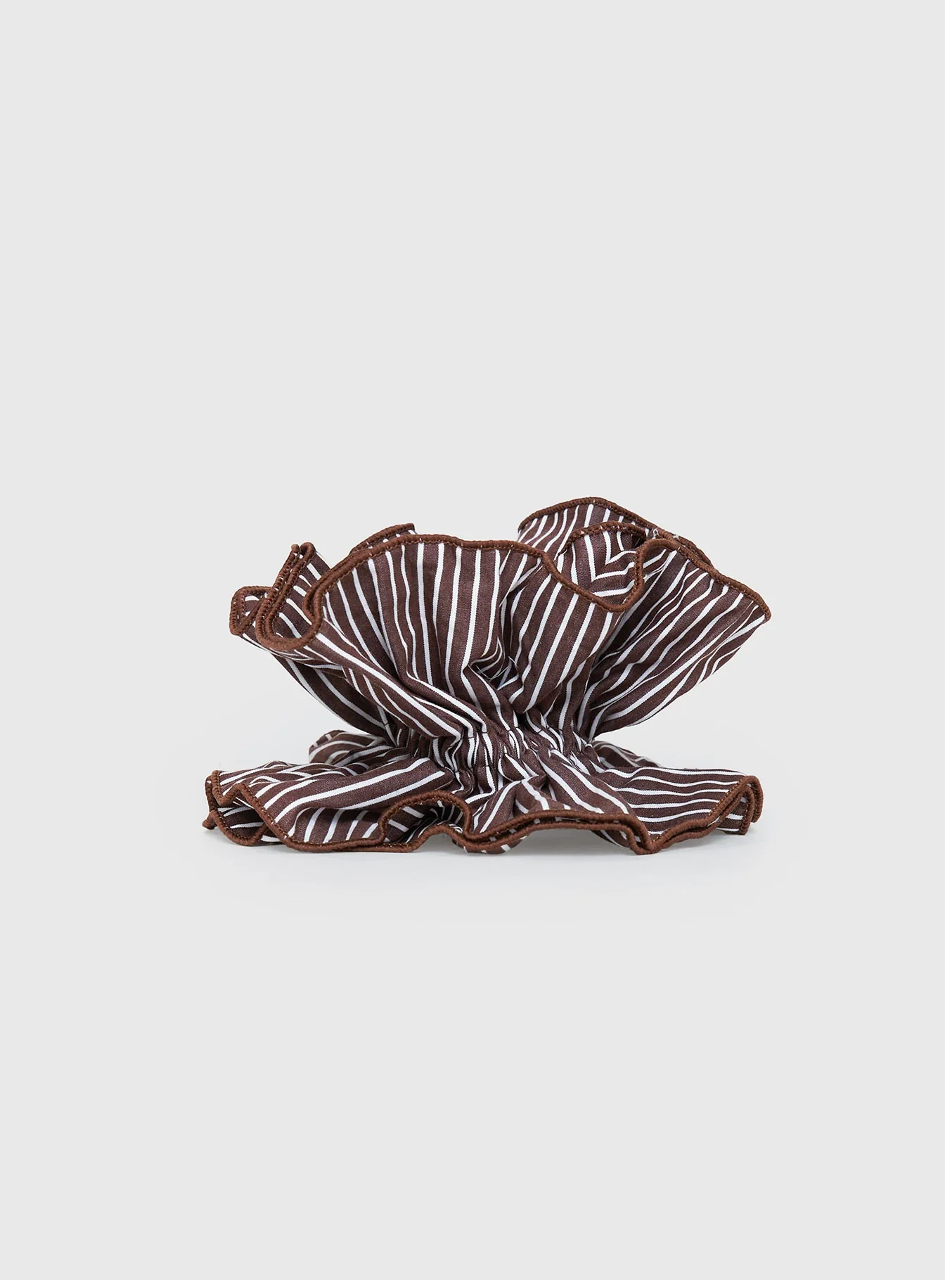Way Back In Scrunchie Brown / White - Image 4