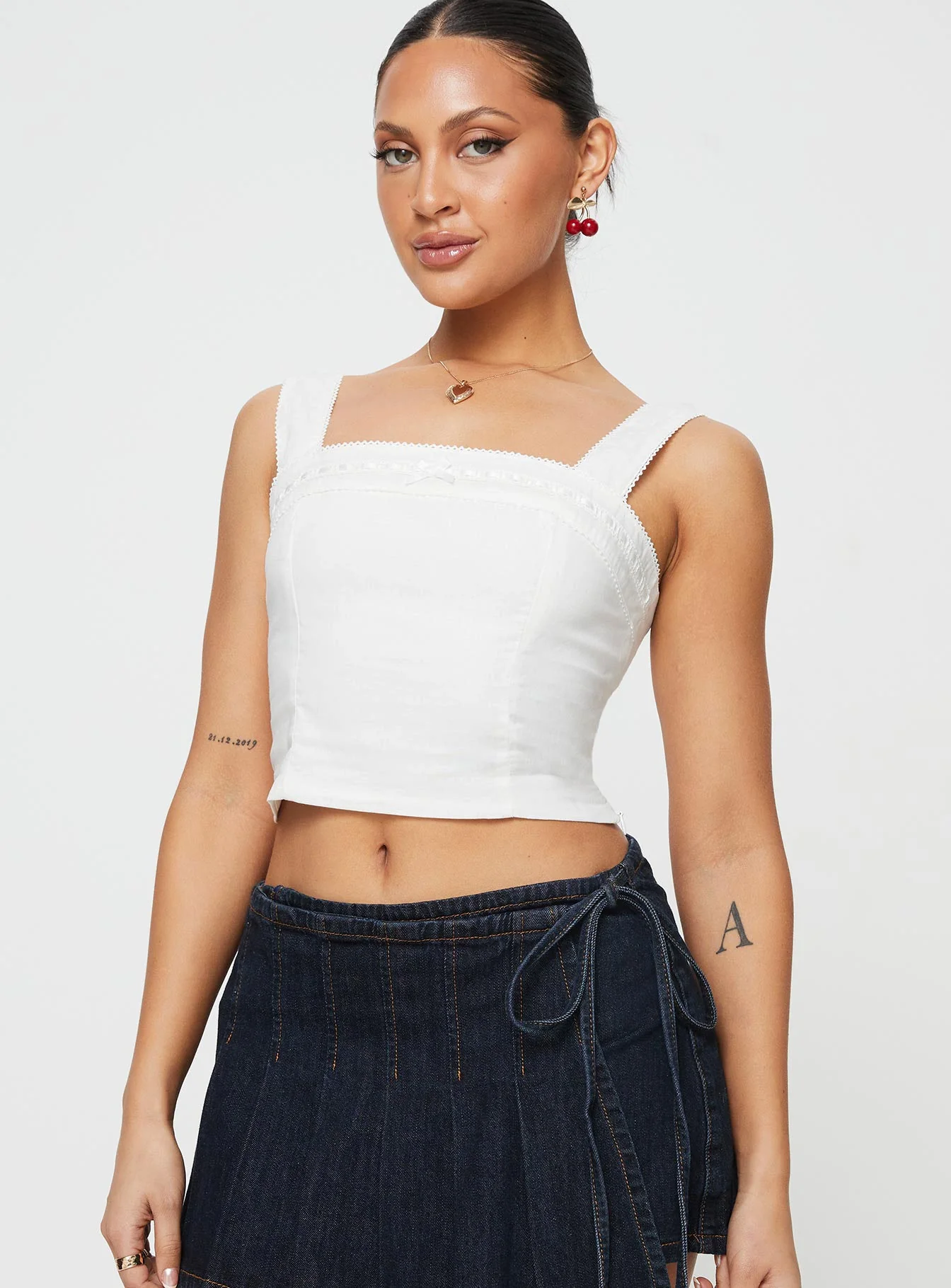 Weavery Top White - Image 2