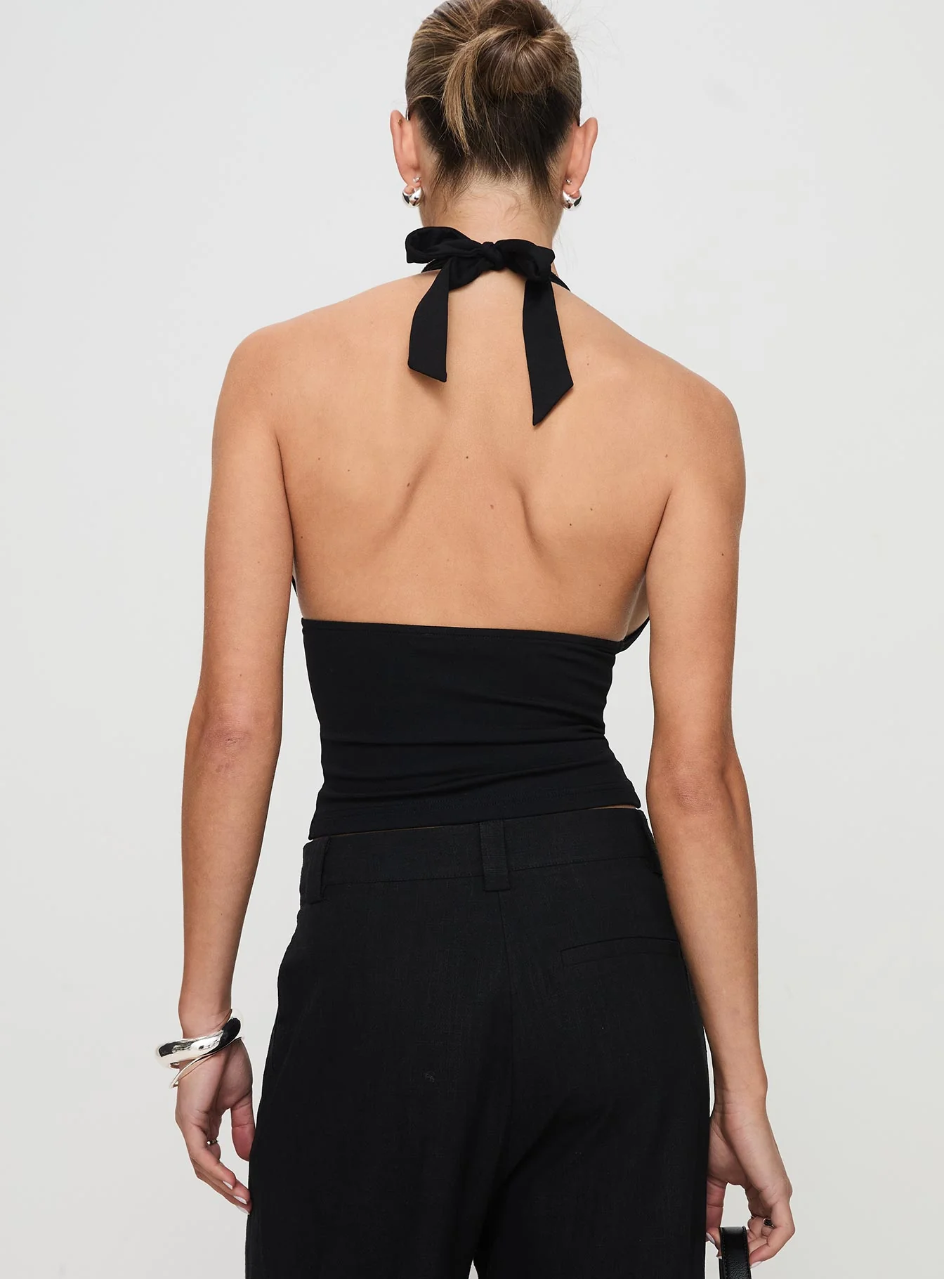 Whimsy Halter Top Black - Image 5