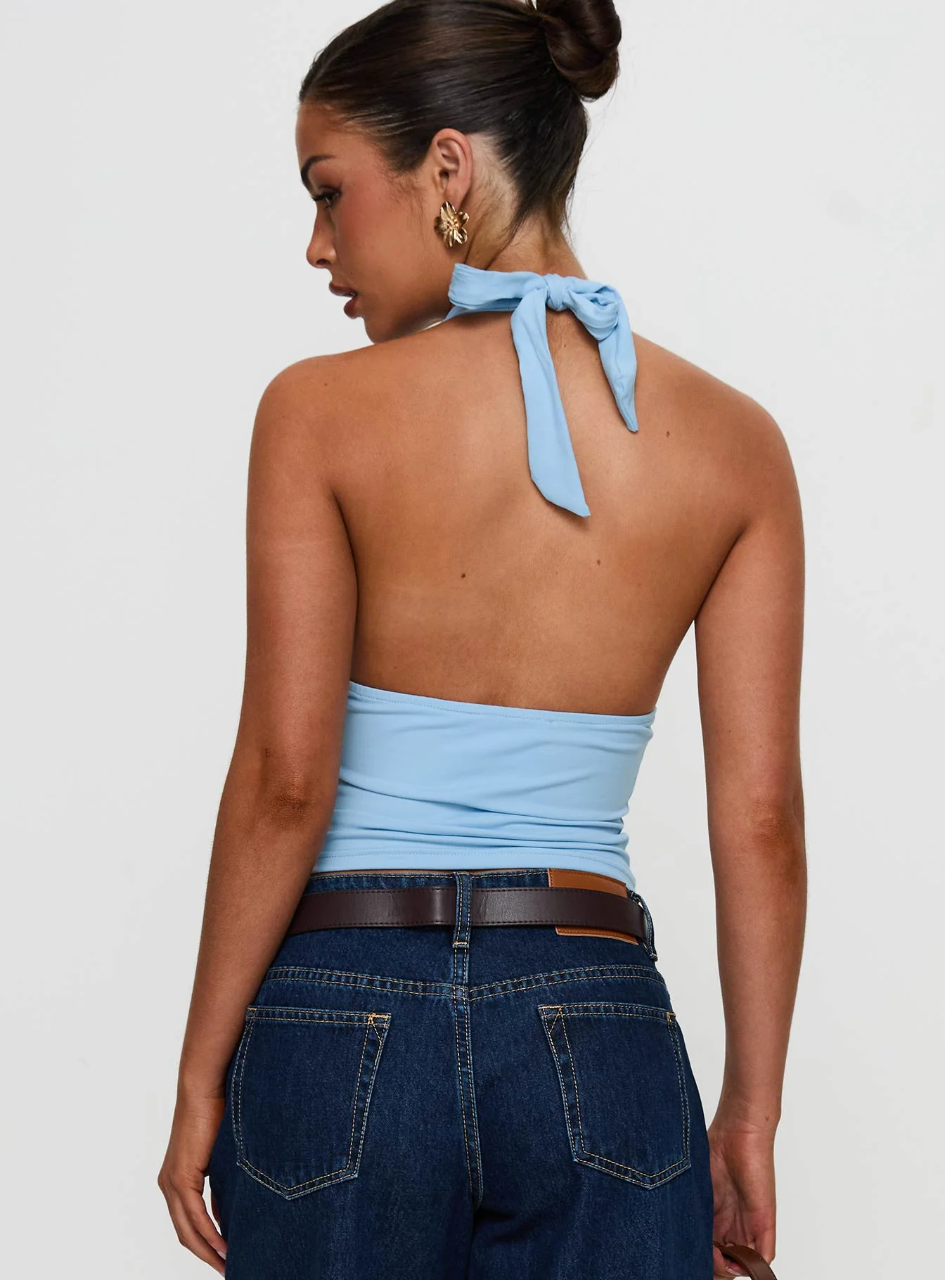 Whimsy Halter Top Blue - Image 5