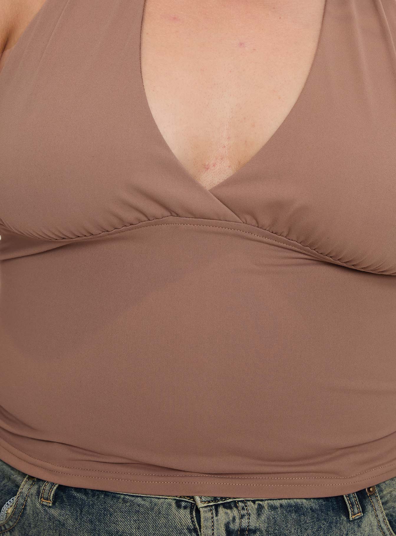 Whimsy Halter Top Chocolate Curve - Image 6