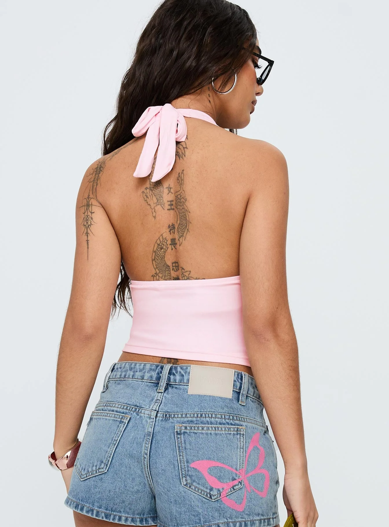 Whimsy Halter Top Pink - Image 5