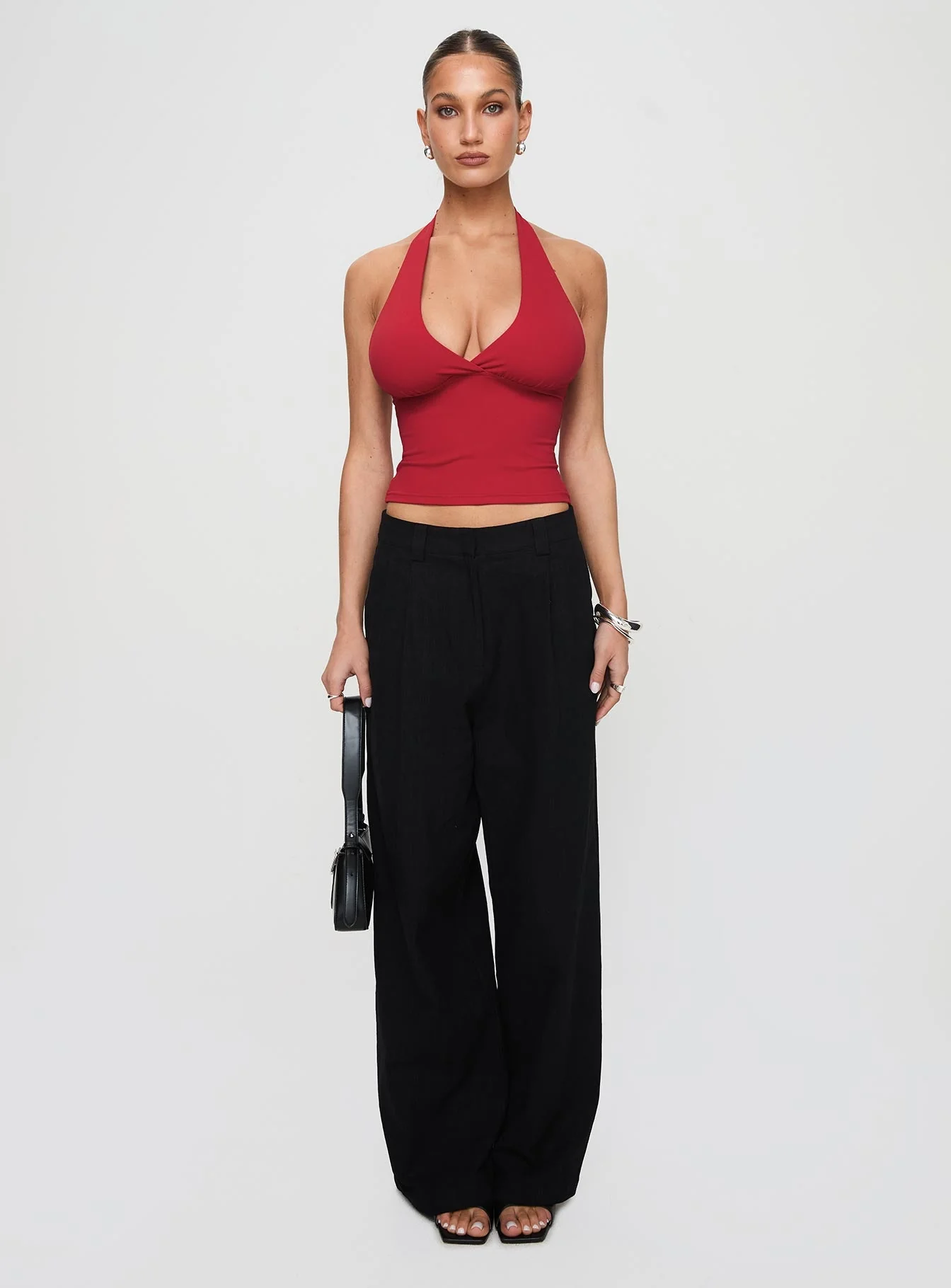 Whimsy Halter Top Red - Image 7
