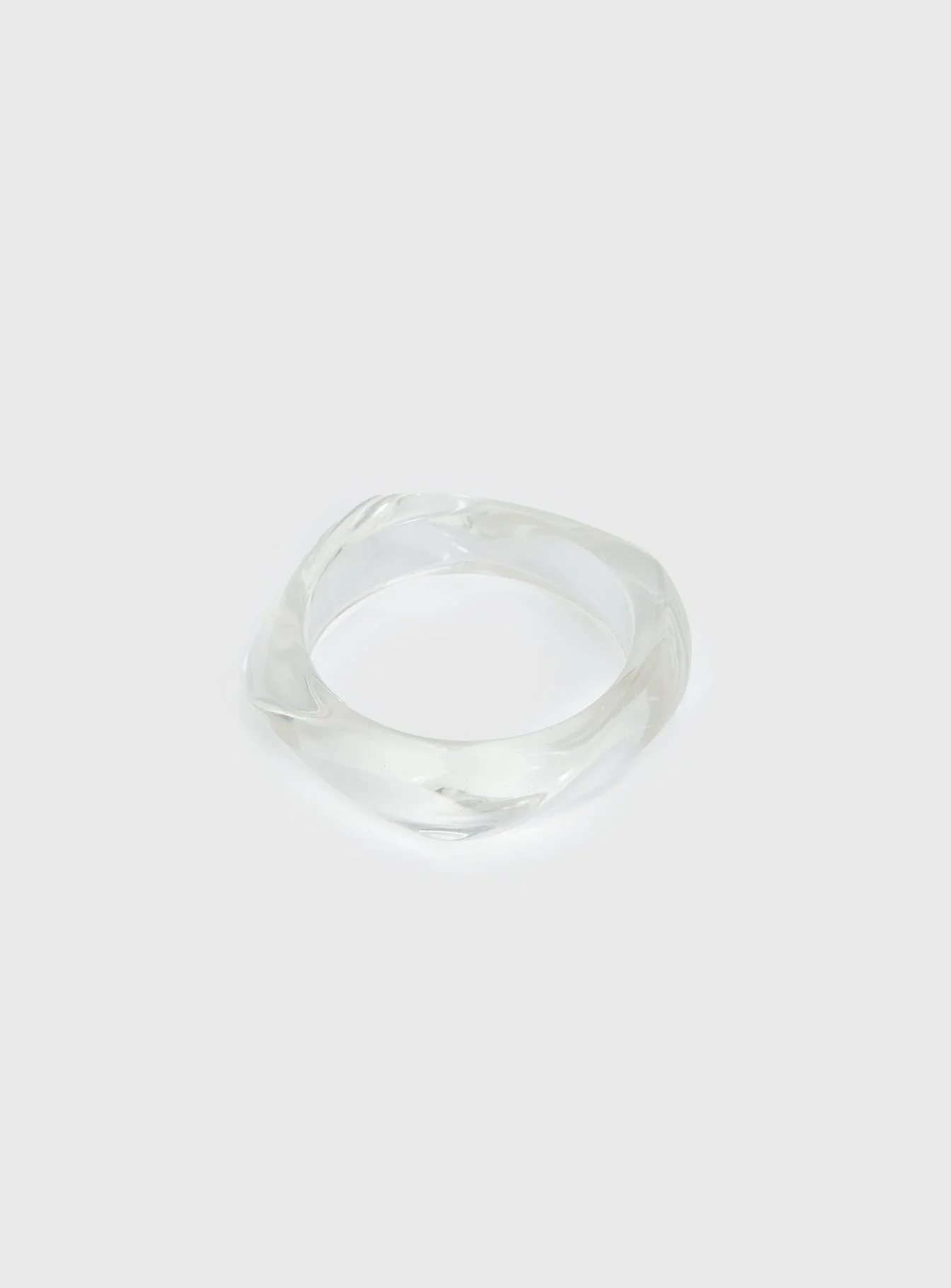 Whirl Resin Cuff Clear - Image 2