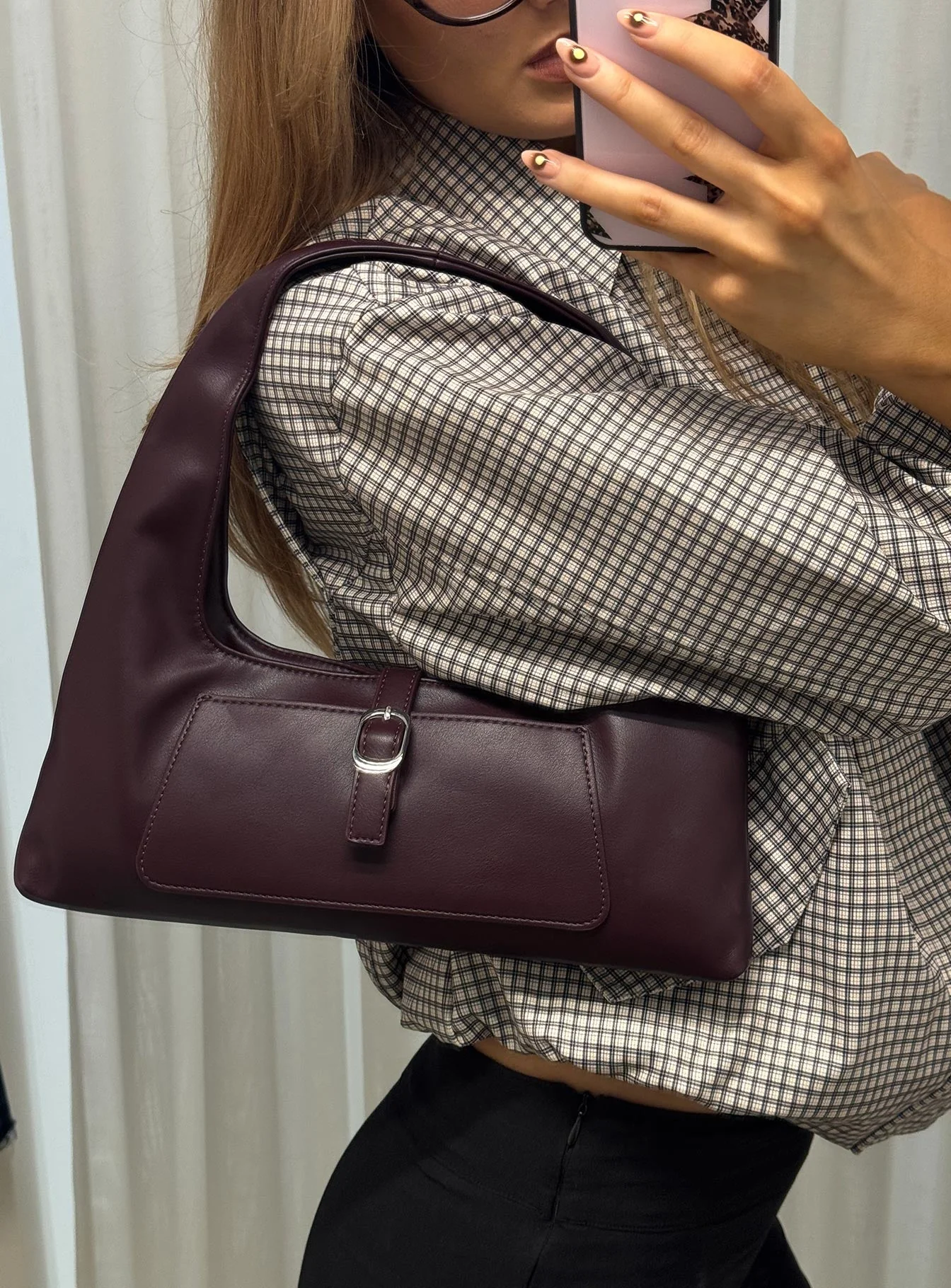Who Told You Shoulder Bag Red - Image 5