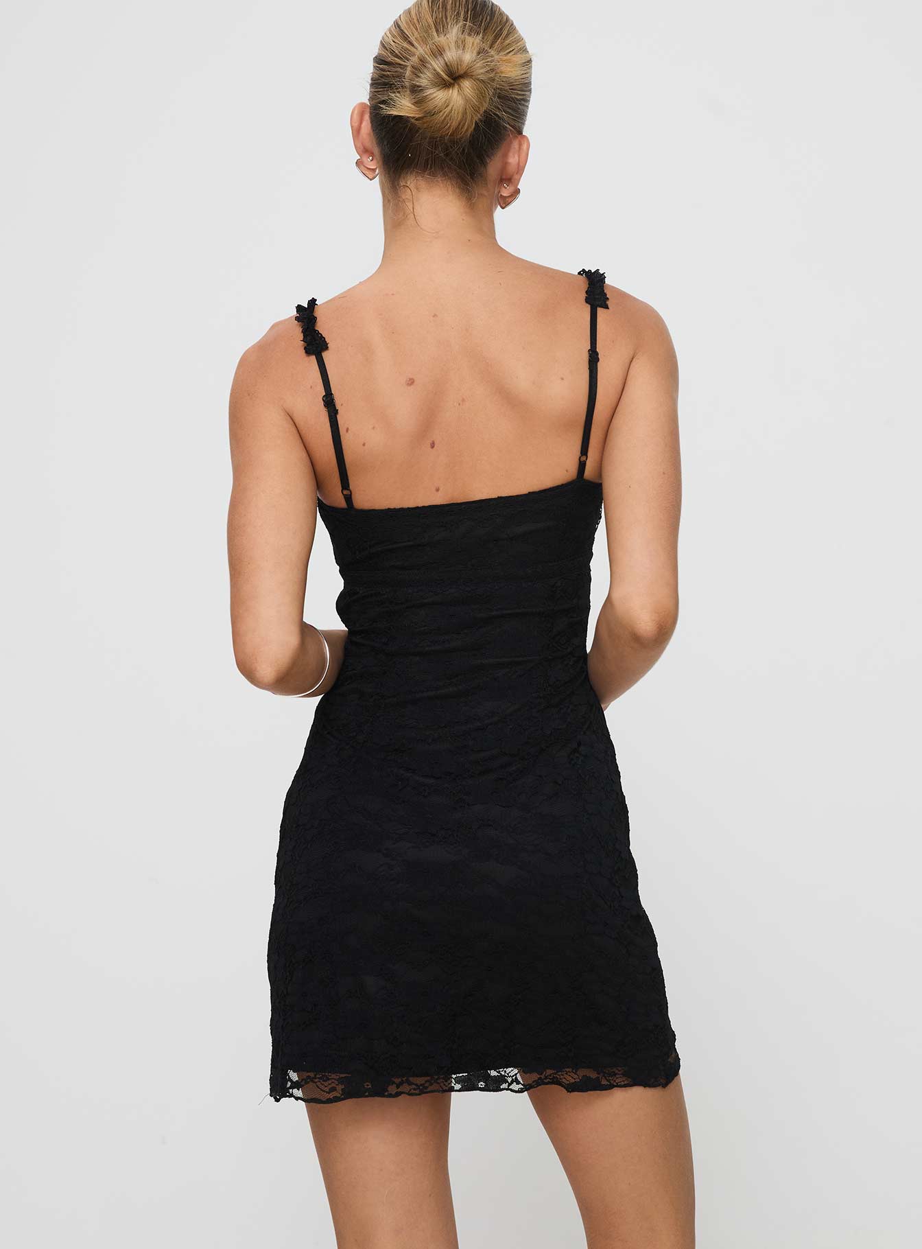 Wignall Mini Dress Black - Image 5