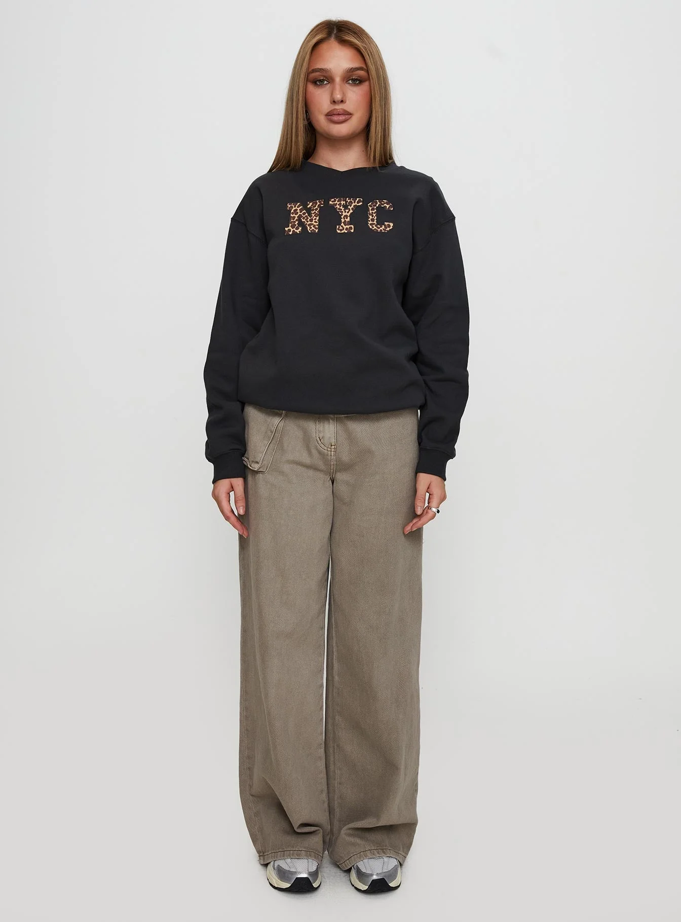 Wild In NYC Sweater Black - Image 6
