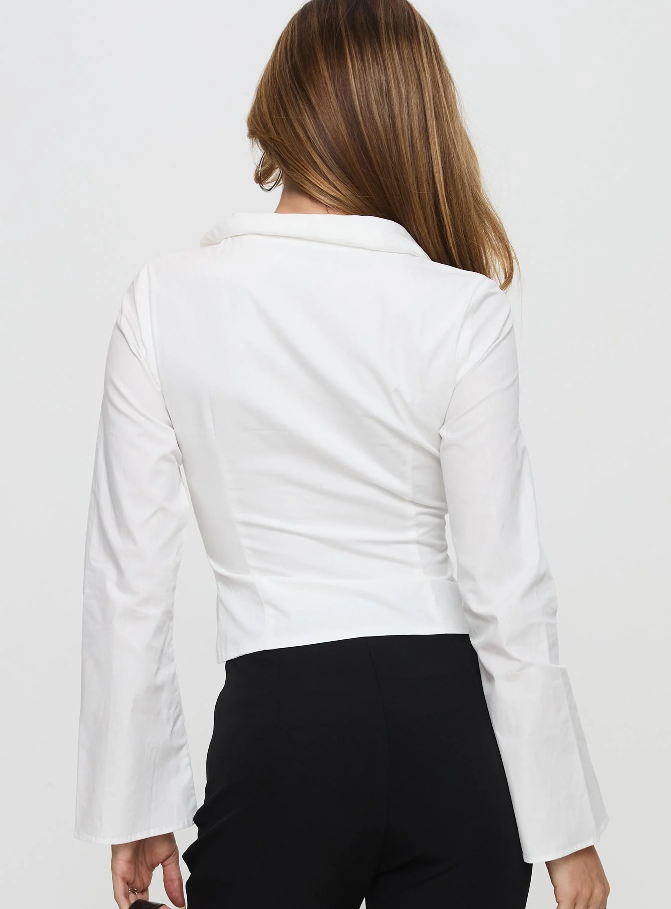Work Of Art Long Sleeve Top White - Image 5