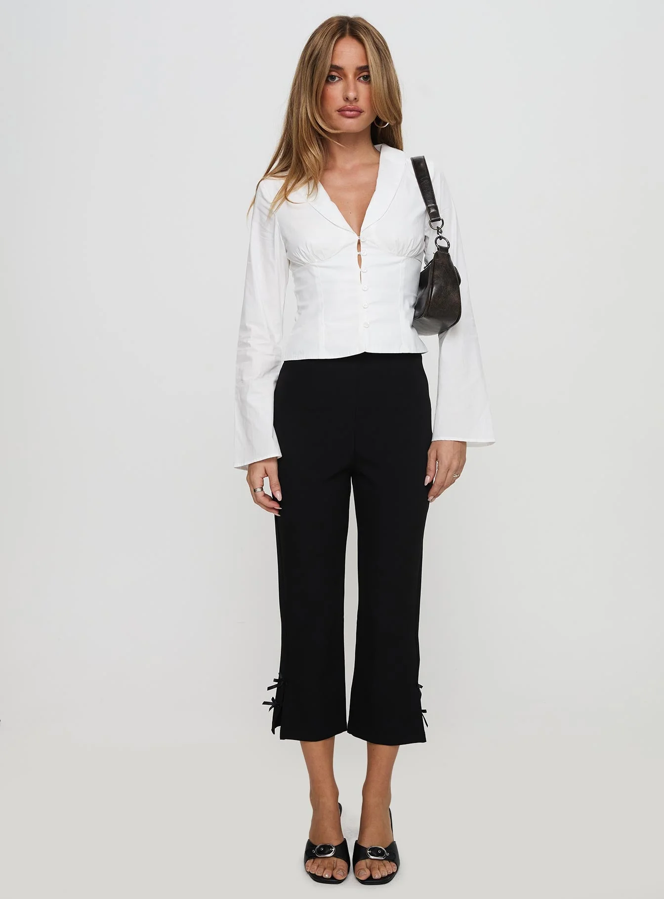 Work Of Art Long Sleeve Top White - Image 7