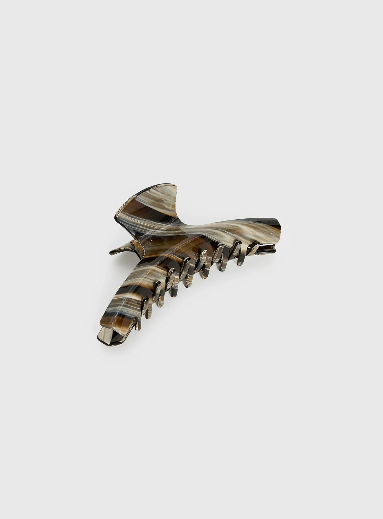 Yasmyn Hair Clip Brown - Image 3