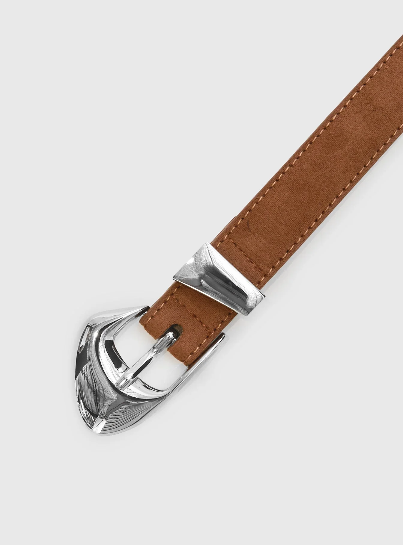 You're Strong Belt Brown / Silver - Image 3