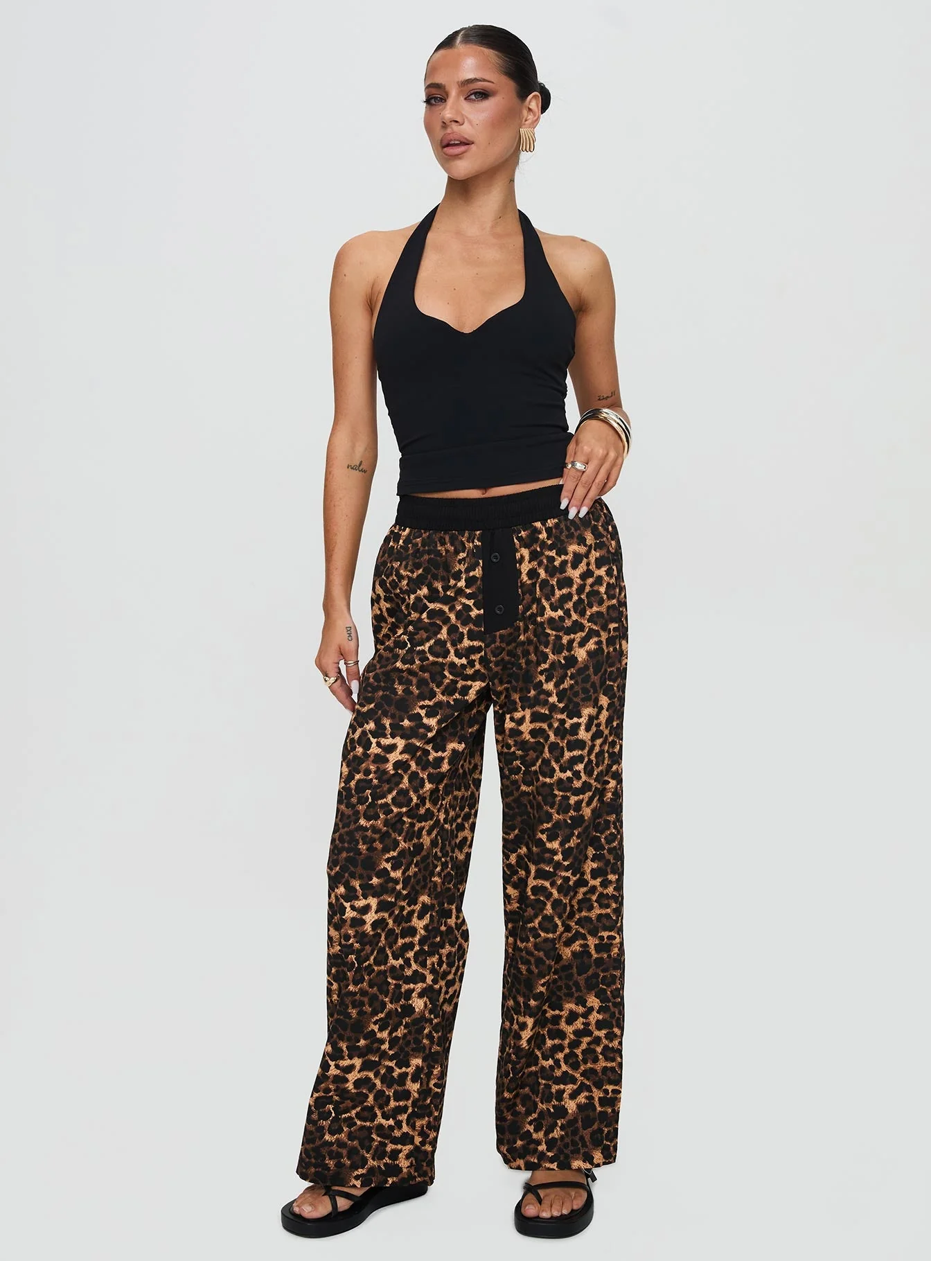 Zephura Boxer Pant Leopard - Image 3