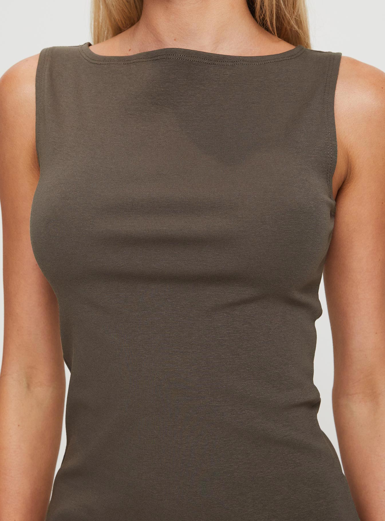 Zimmie Mini Dress Charcoal - Image 6