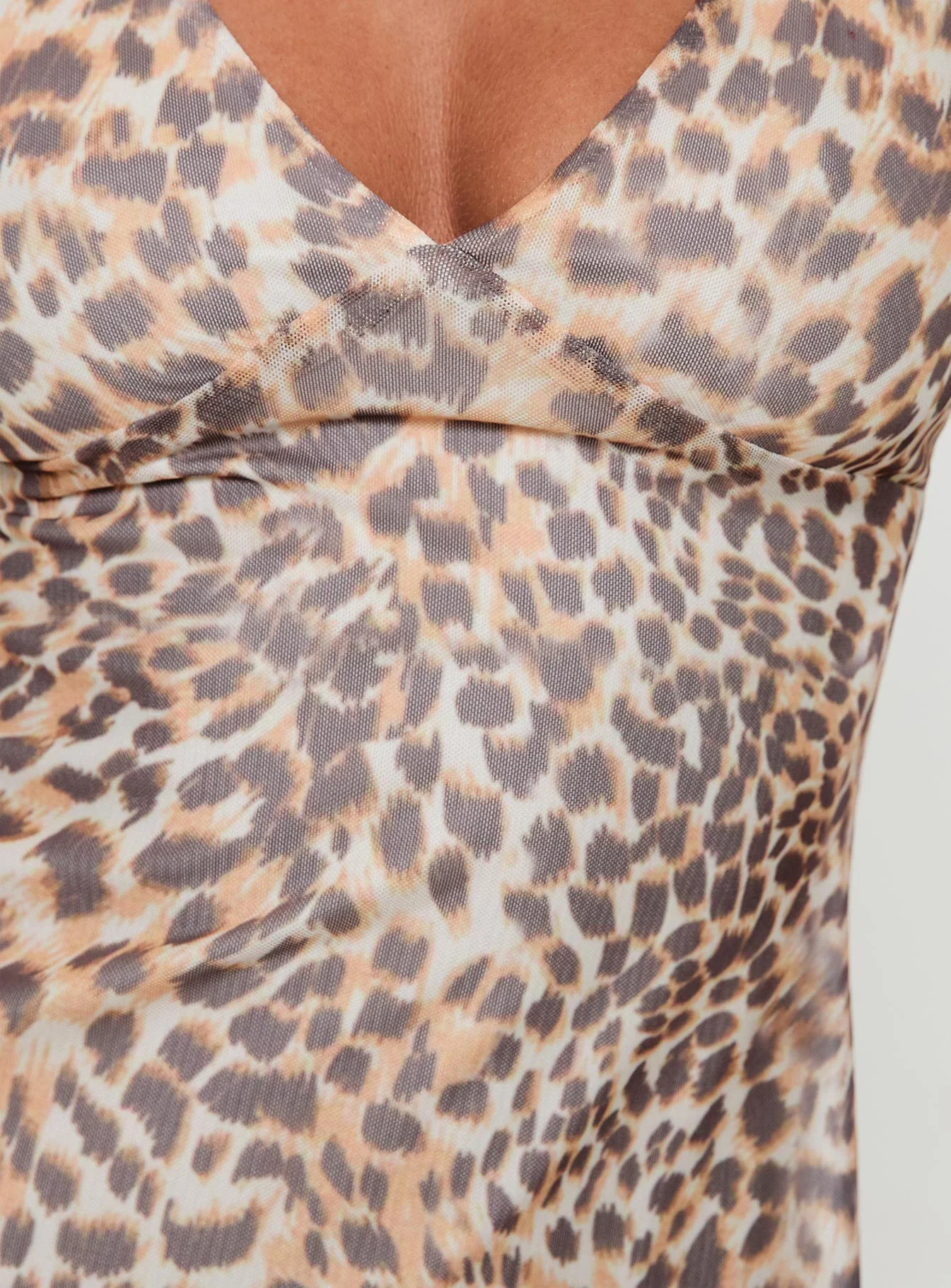 Zuba Mini Dress Leopard - Image 6